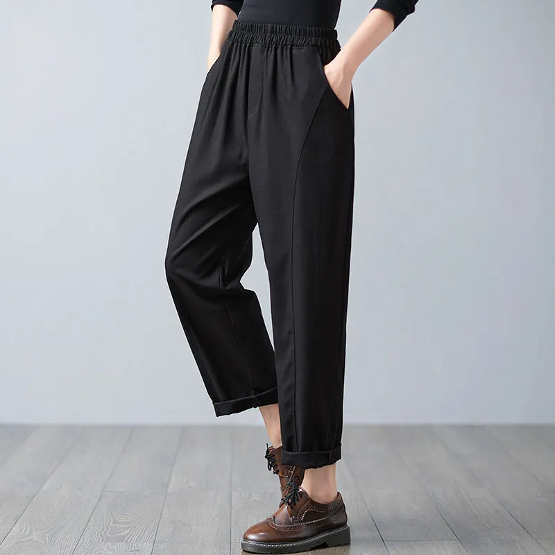 Linen Harem Pants