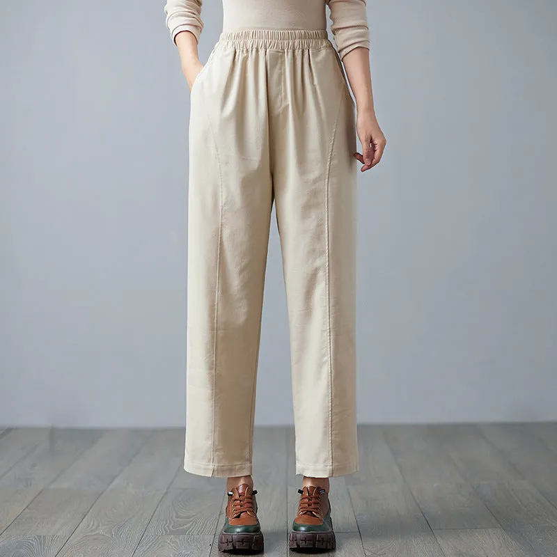 Linen Harem Pants