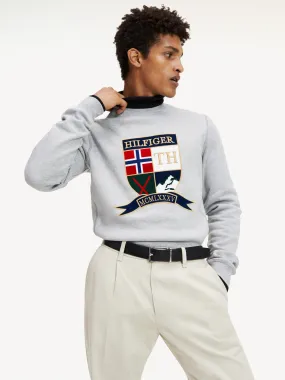 Logo Embroidery Fleece Sweatshirt | Hoodies | Tommy Hilfiger