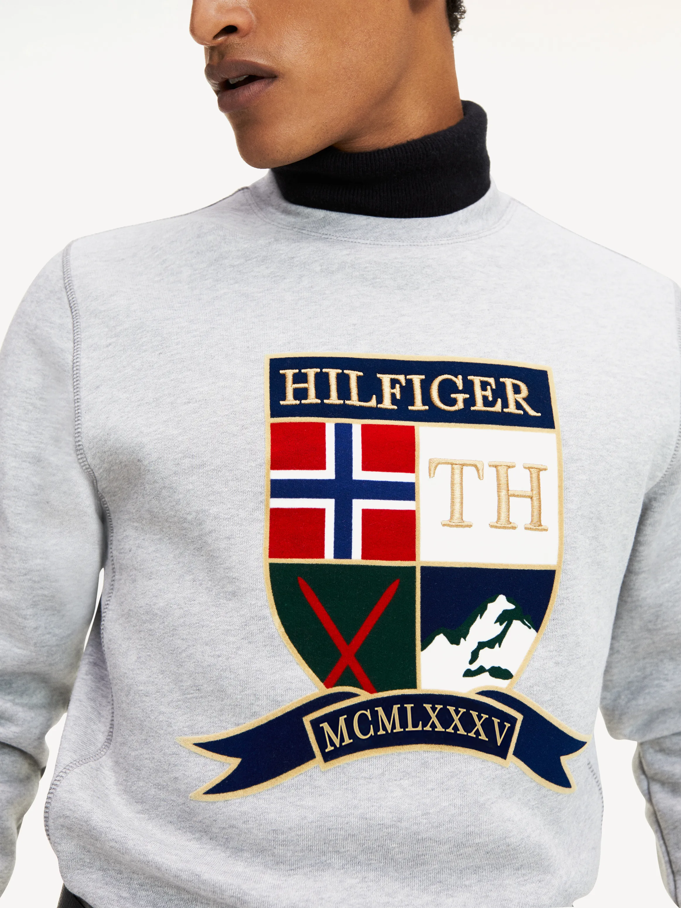 Logo Embroidery Fleece Sweatshirt | Hoodies | Tommy Hilfiger