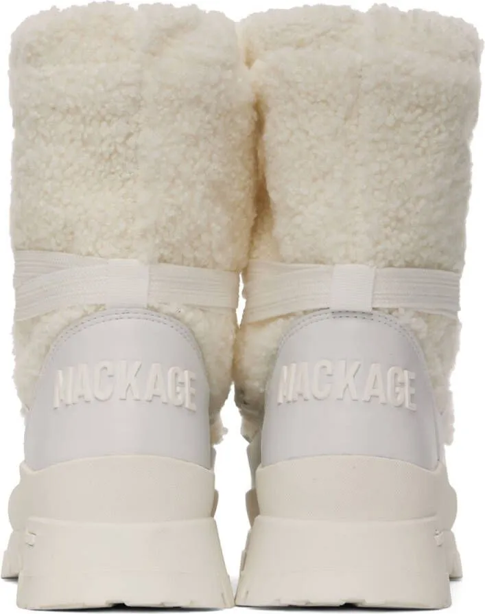 Mackage White Conquer Boots