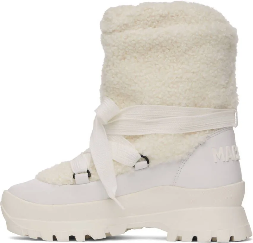 Mackage White Conquer Boots