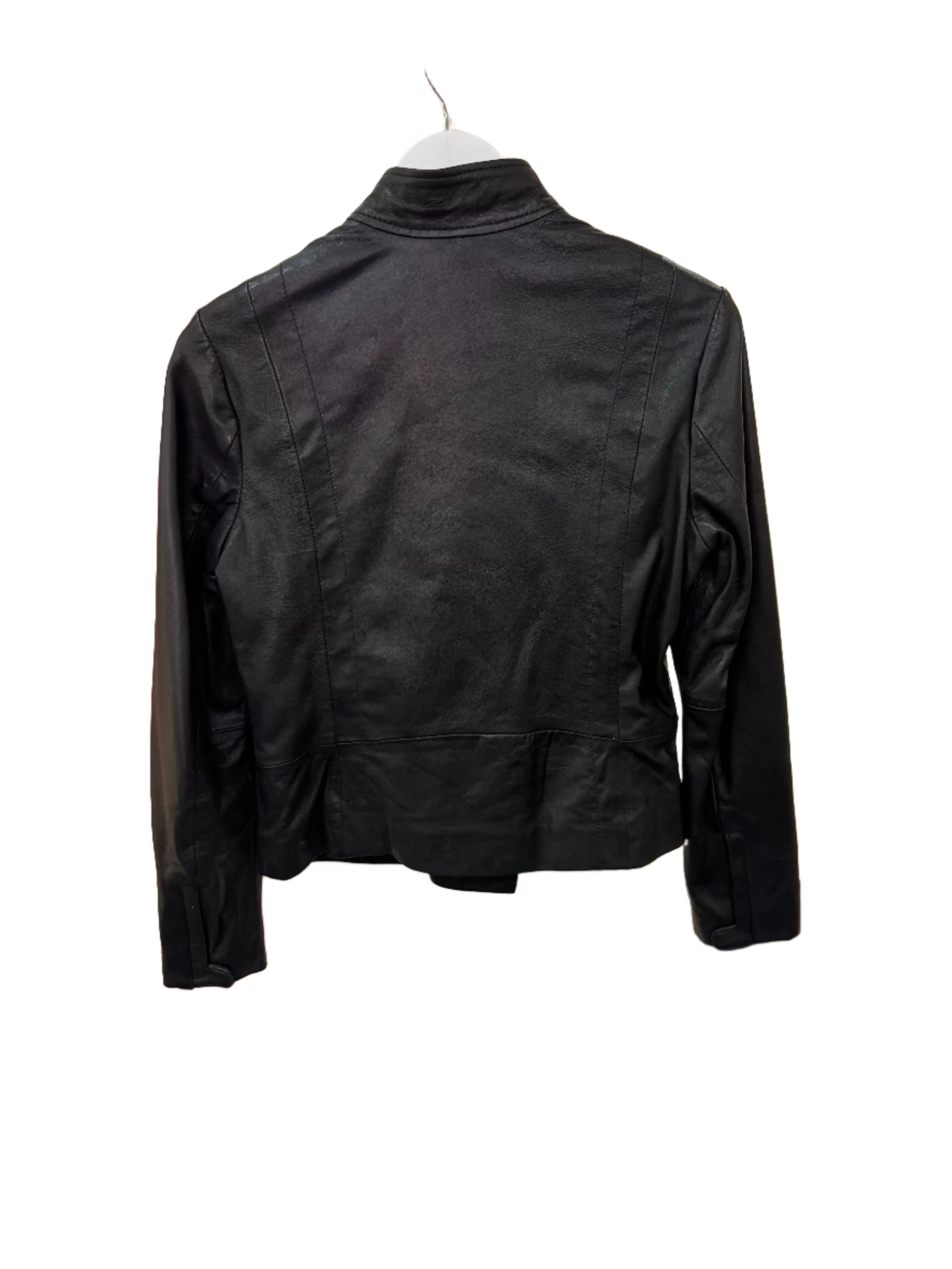 Mauritius Jelen RF Leather Jacket in Black