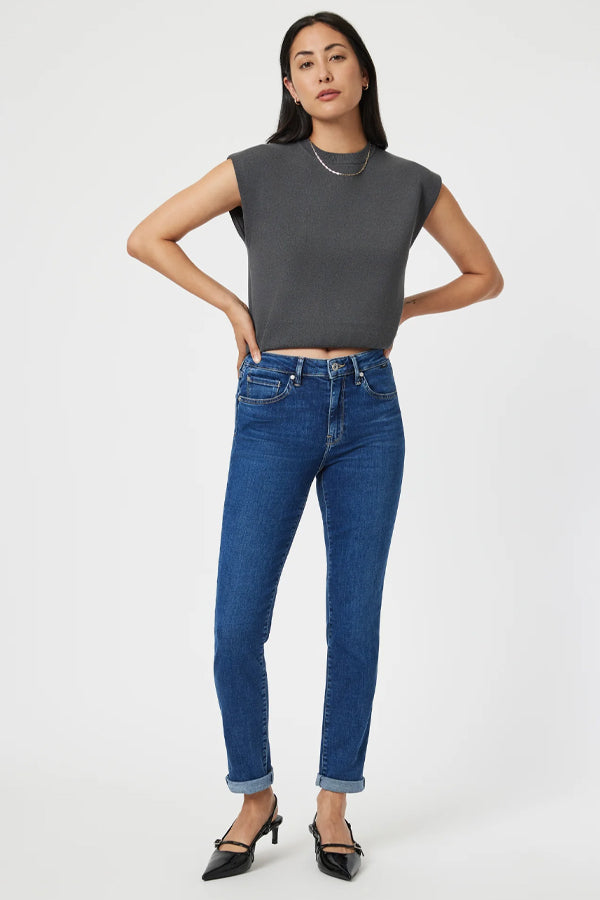 Mavi Kathleen Mid Rise Slim Boyfriend Jean