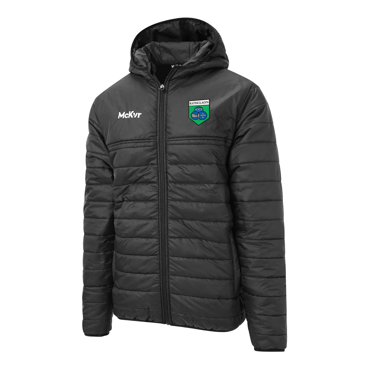 Mc Keever Rathcline GAA Core 22 Puffa Jacket - Youth - Black