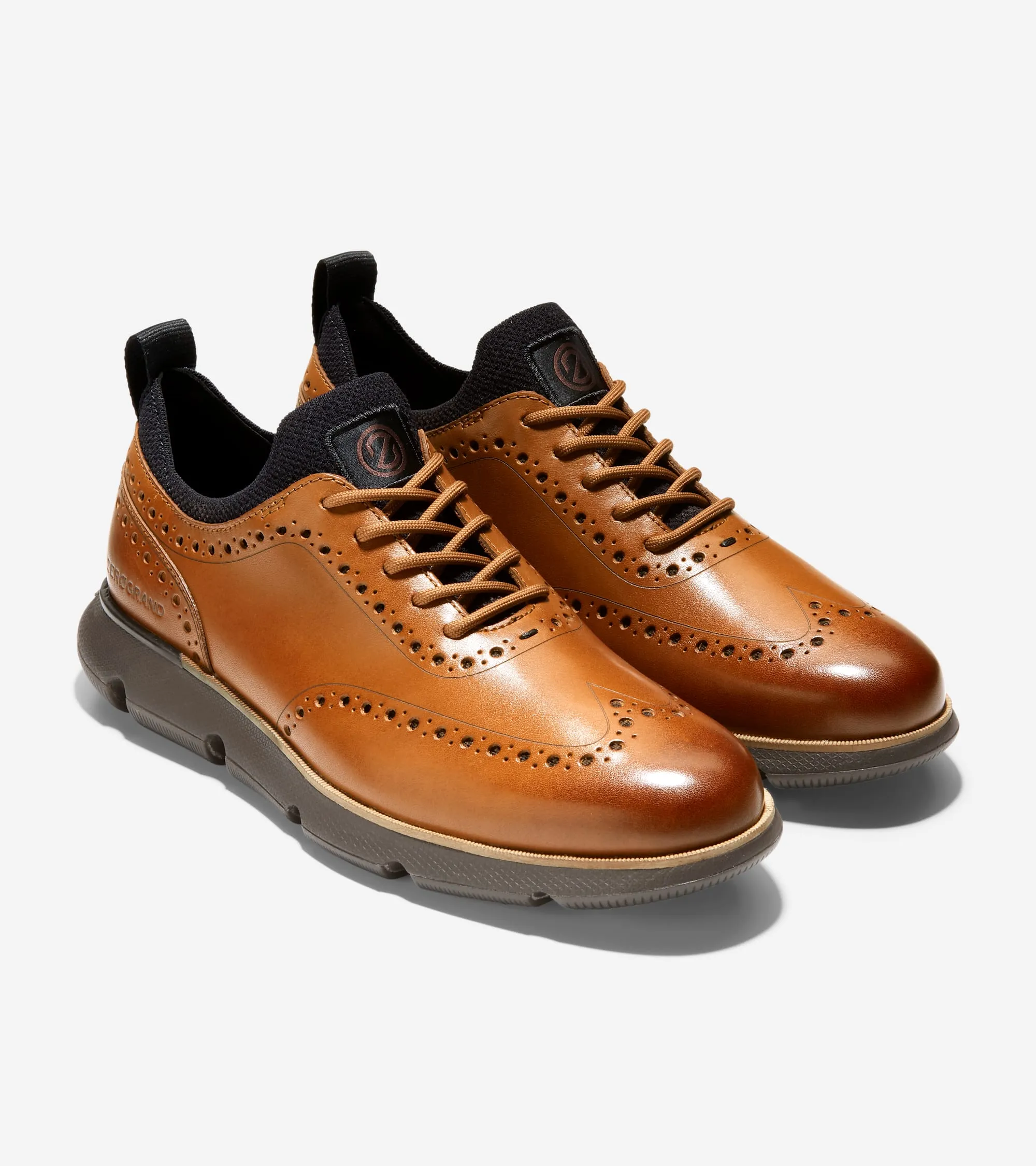 Men's 4.ZERGRAND Wingtip Oxfords