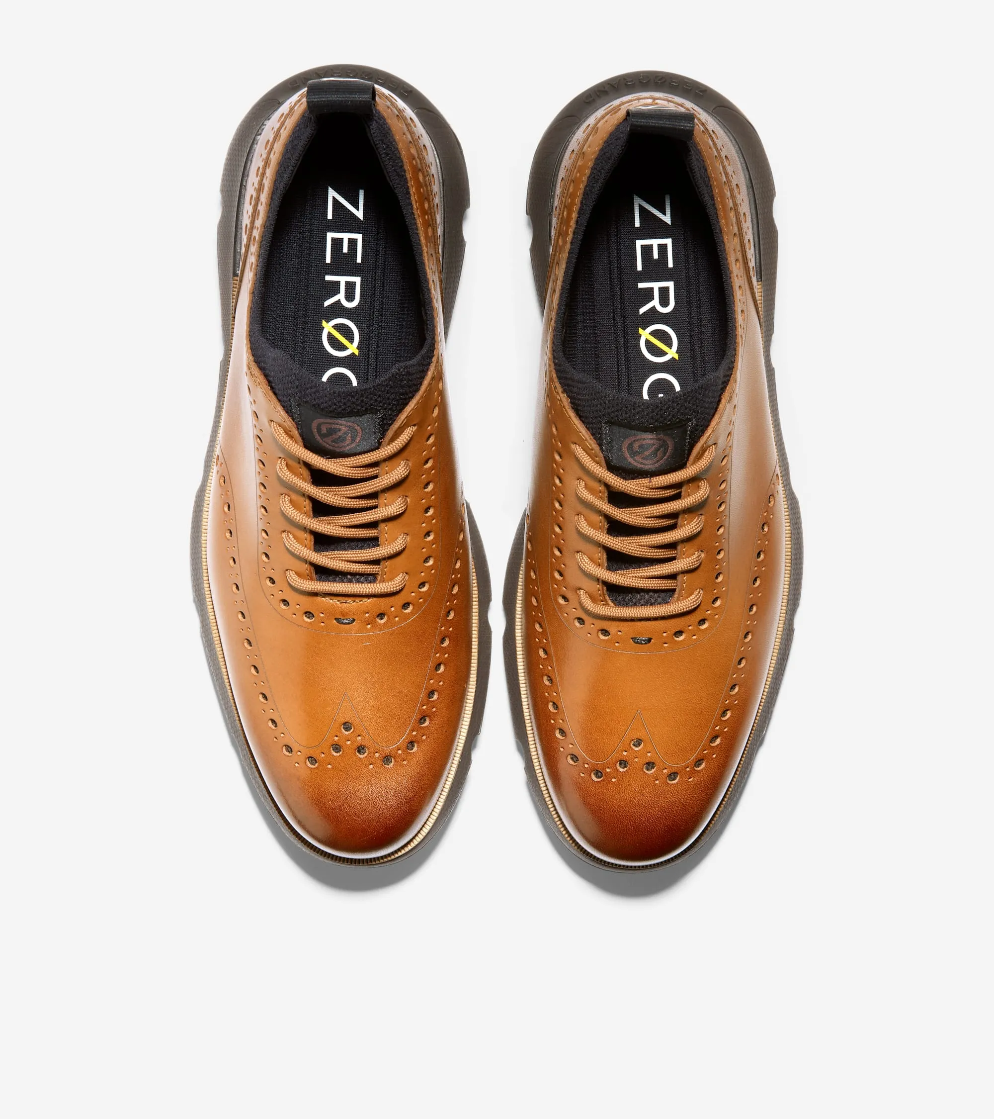 Men's 4.ZERGRAND Wingtip Oxfords