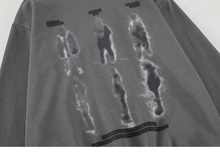 Men's Blurry Shadow Hoodie