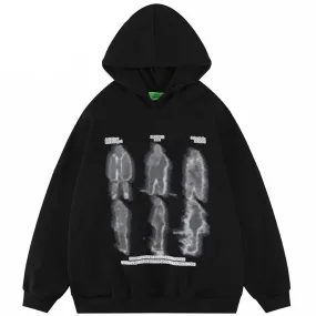 Men's Blurry Shadow Hoodie