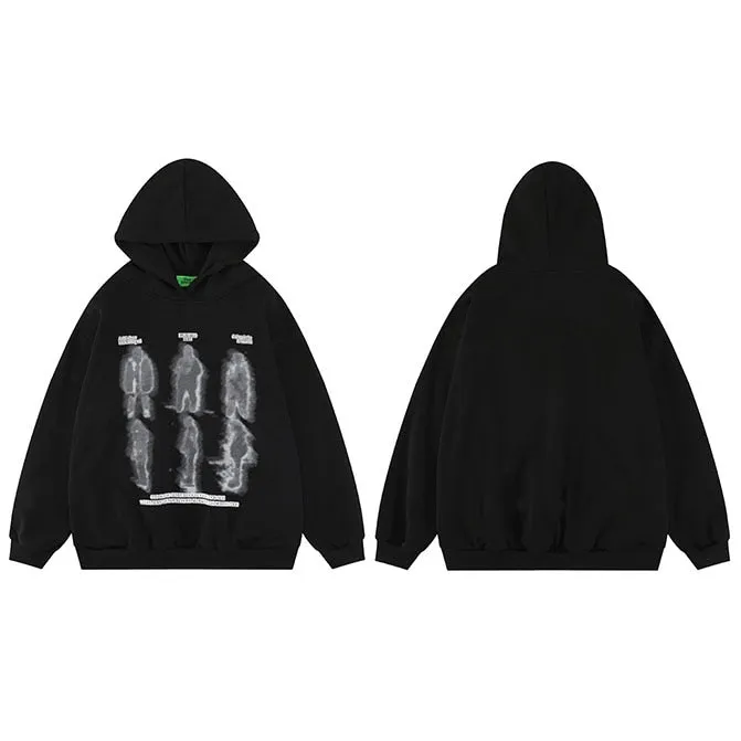 Men's Blurry Shadow Hoodie