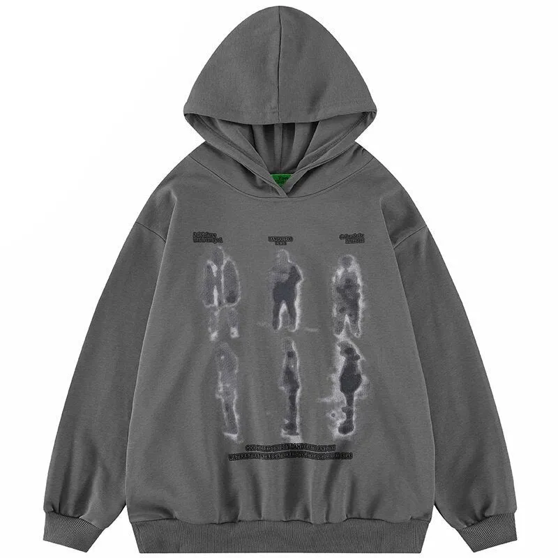 Men's Blurry Shadow Hoodie