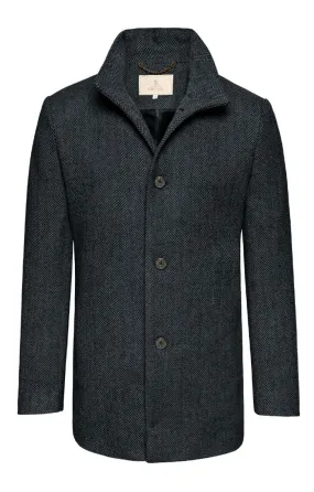 Men's Tweed Car Coat