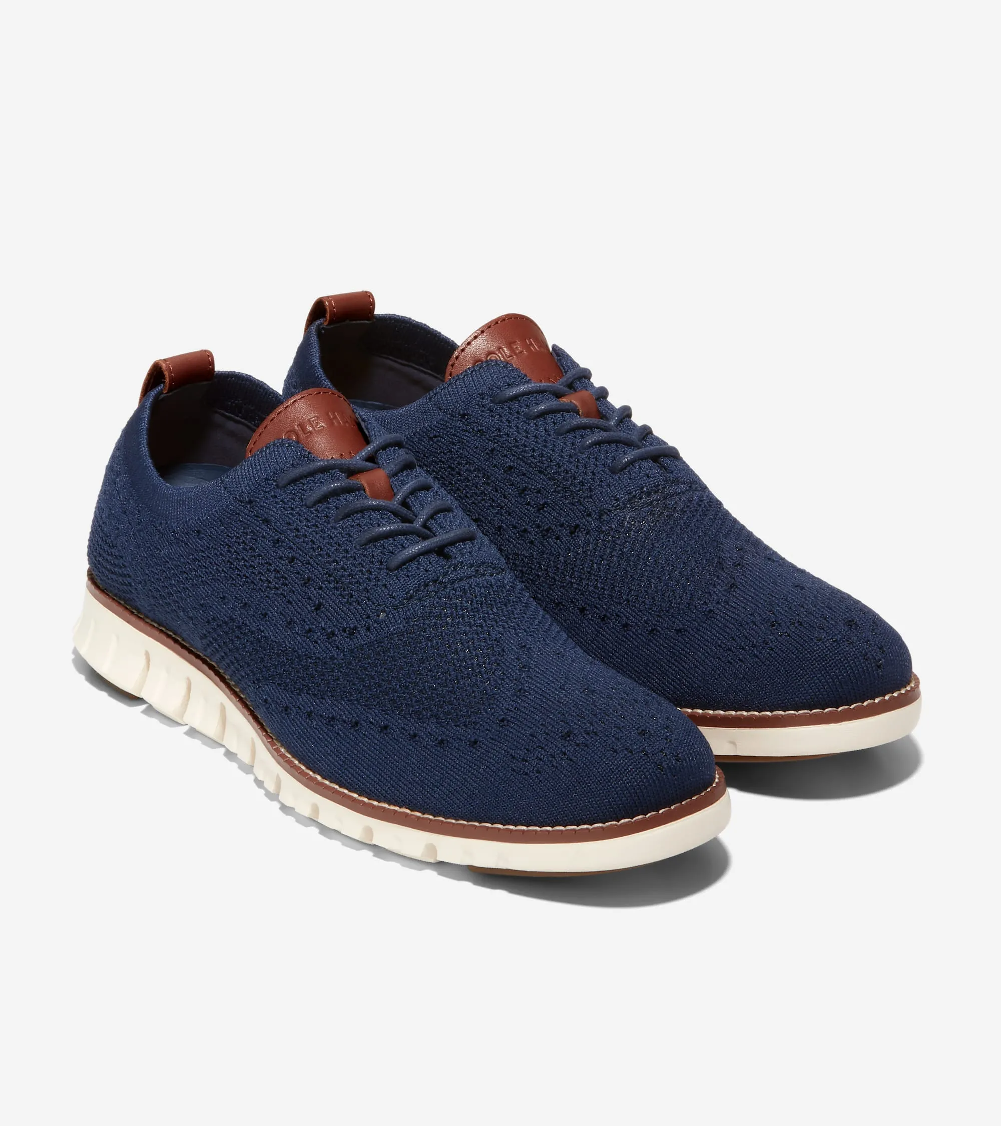 Men's ZERGRAND Stitchlite Wingtip Oxfords