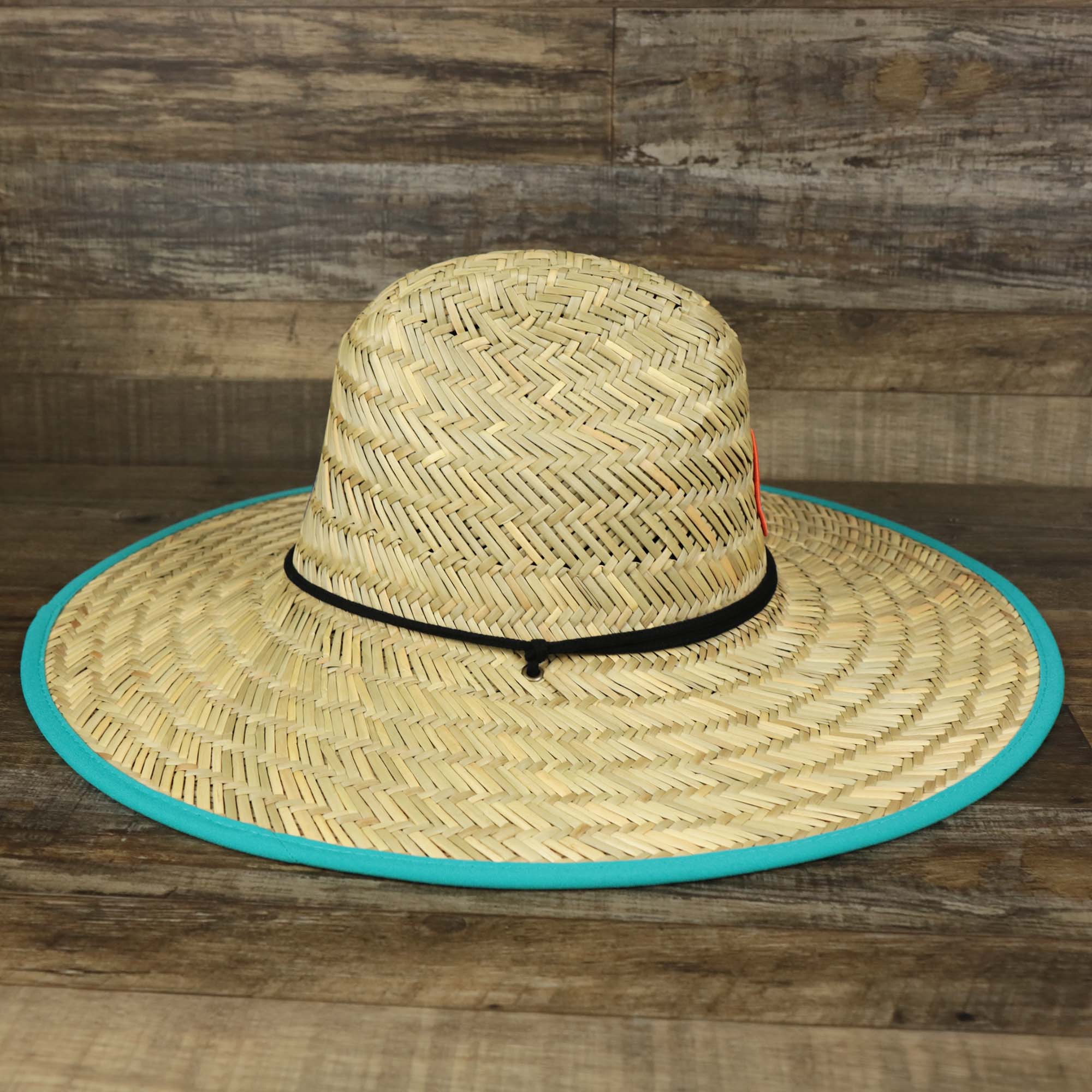 Miami Dolphins On Field 2022 Summer Training Straw Hat | New Era OSFM