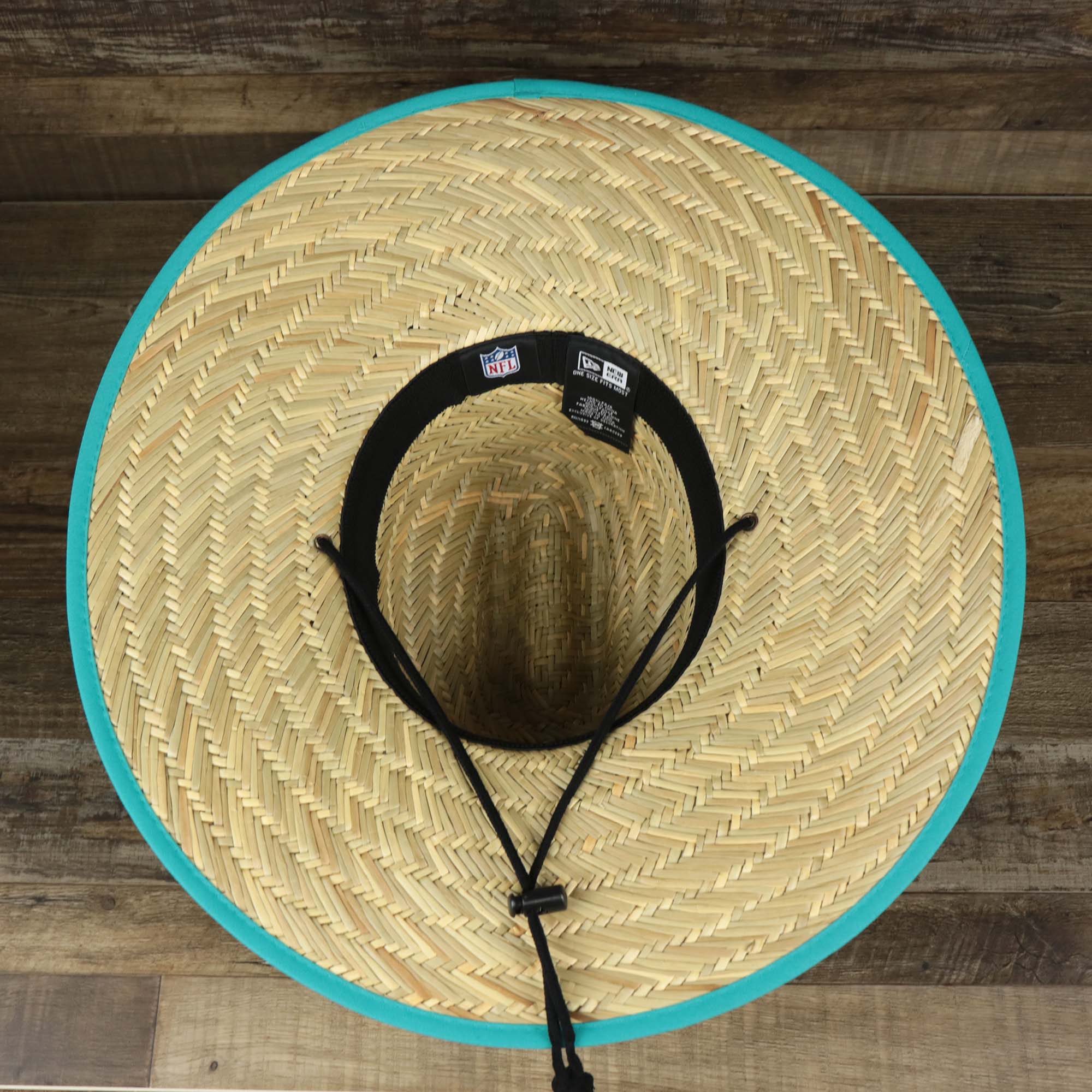 Miami Dolphins On Field 2022 Summer Training Straw Hat | New Era OSFM