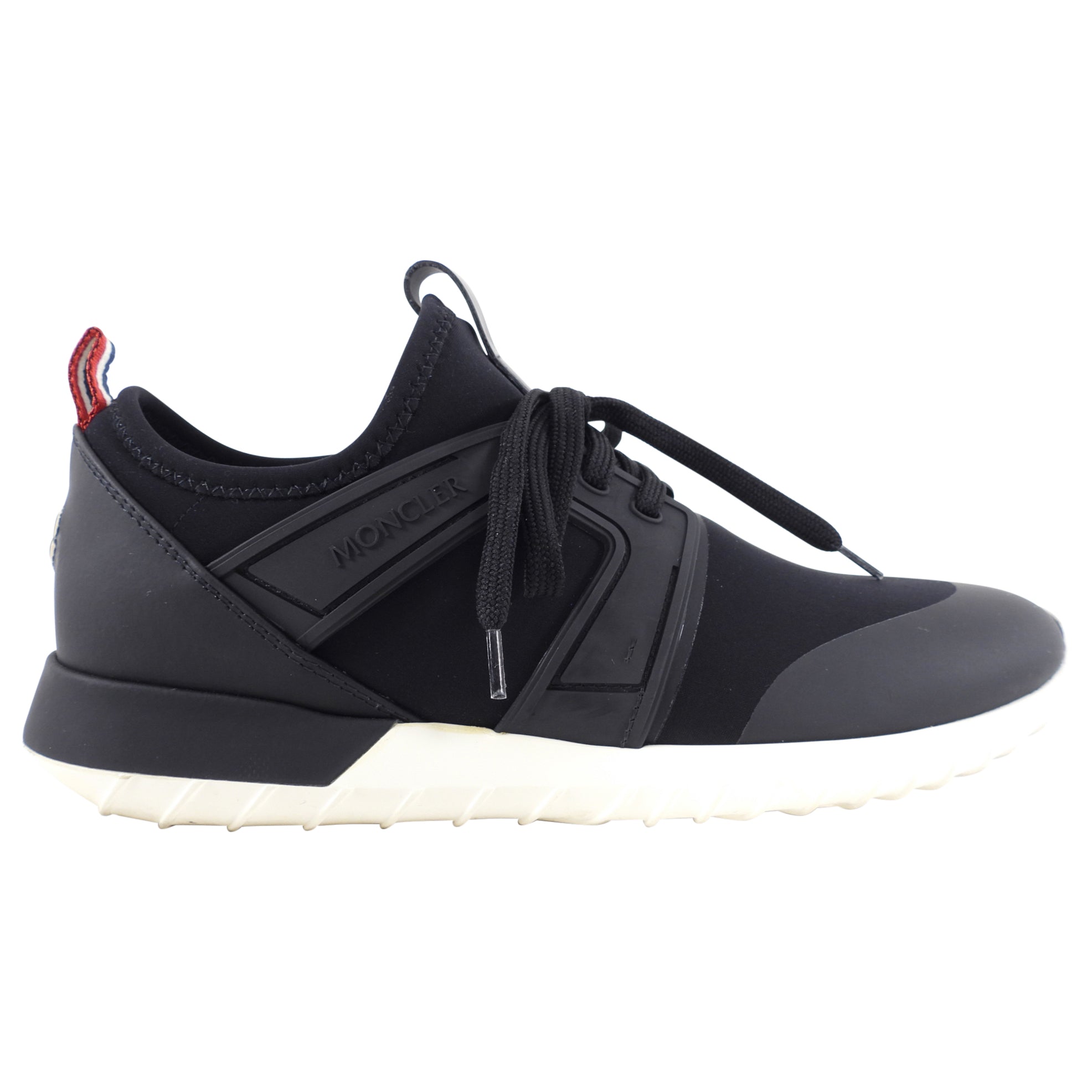 Moncler Black Nylon Meliene Sneakers - 38