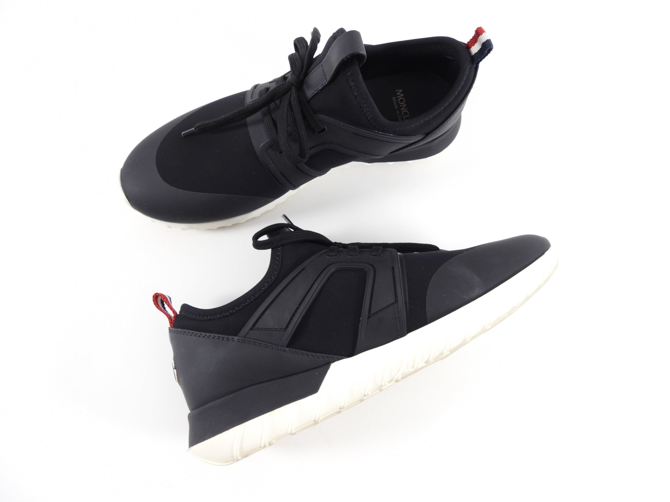 Moncler Black Nylon Meliene Sneakers - 38