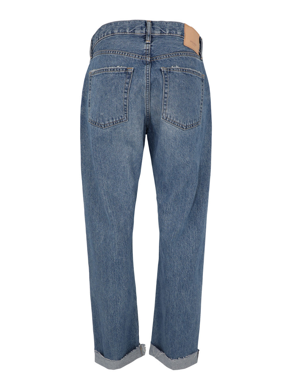 Moussy Vintage Seagraves Straight Jean in Light Blue