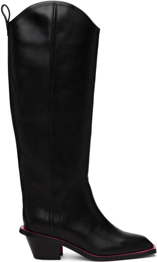 MSGM Black Donna Boots