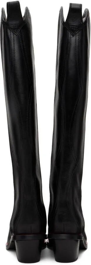 MSGM Black Donna Boots