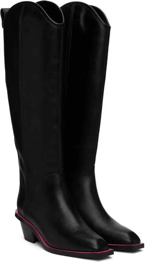 MSGM Black Donna Boots