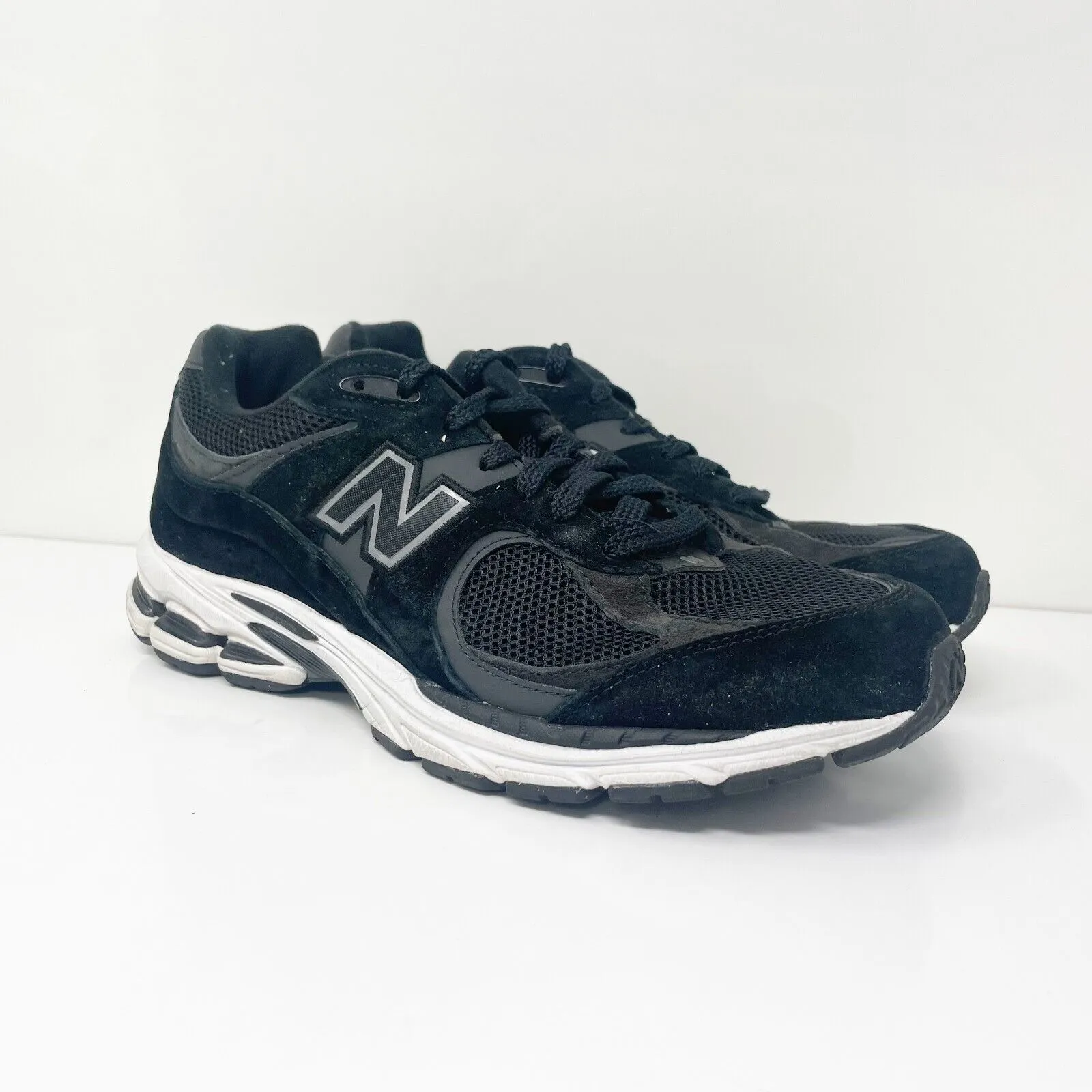 New Balance Unisex 2002R M2002RBK Black Casual Shoes Sneakers Size M 10 W 11.5 D