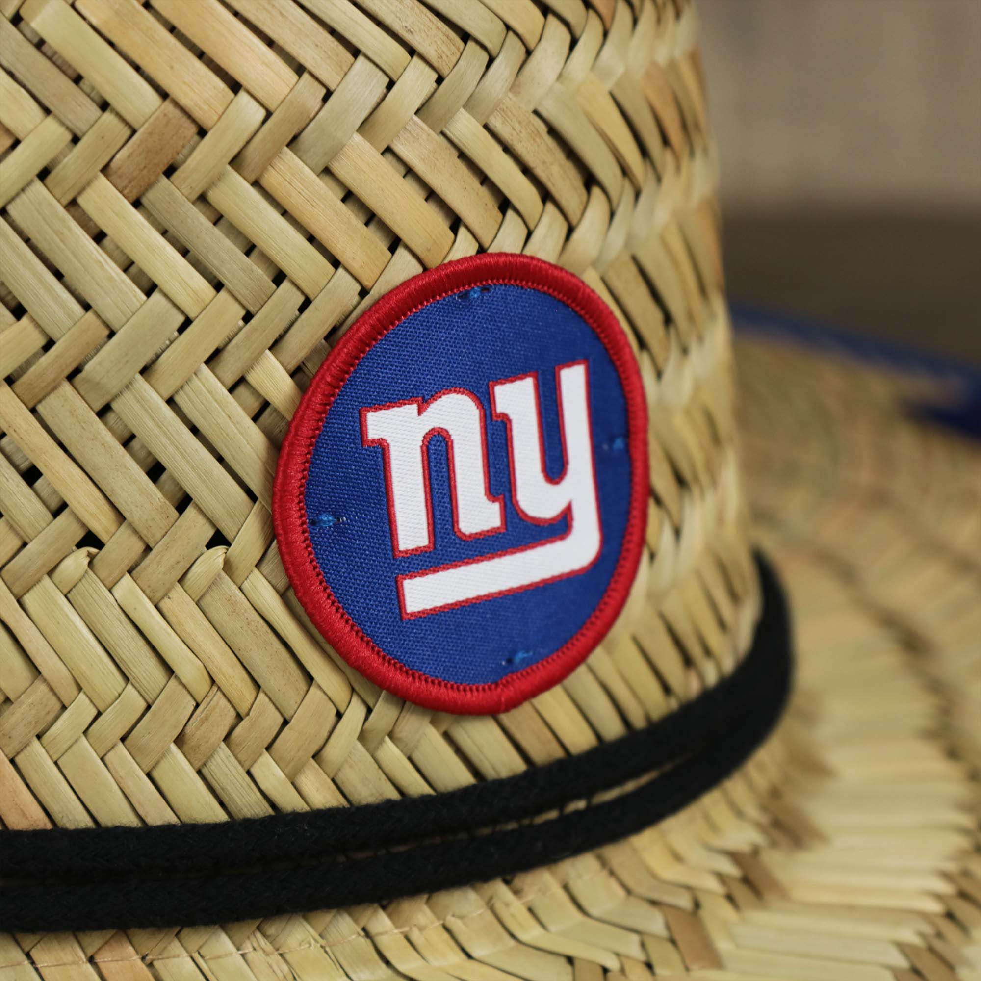 New York Giants On Field 2021/2022 Summer Training Straw Hat | New Era OSFM