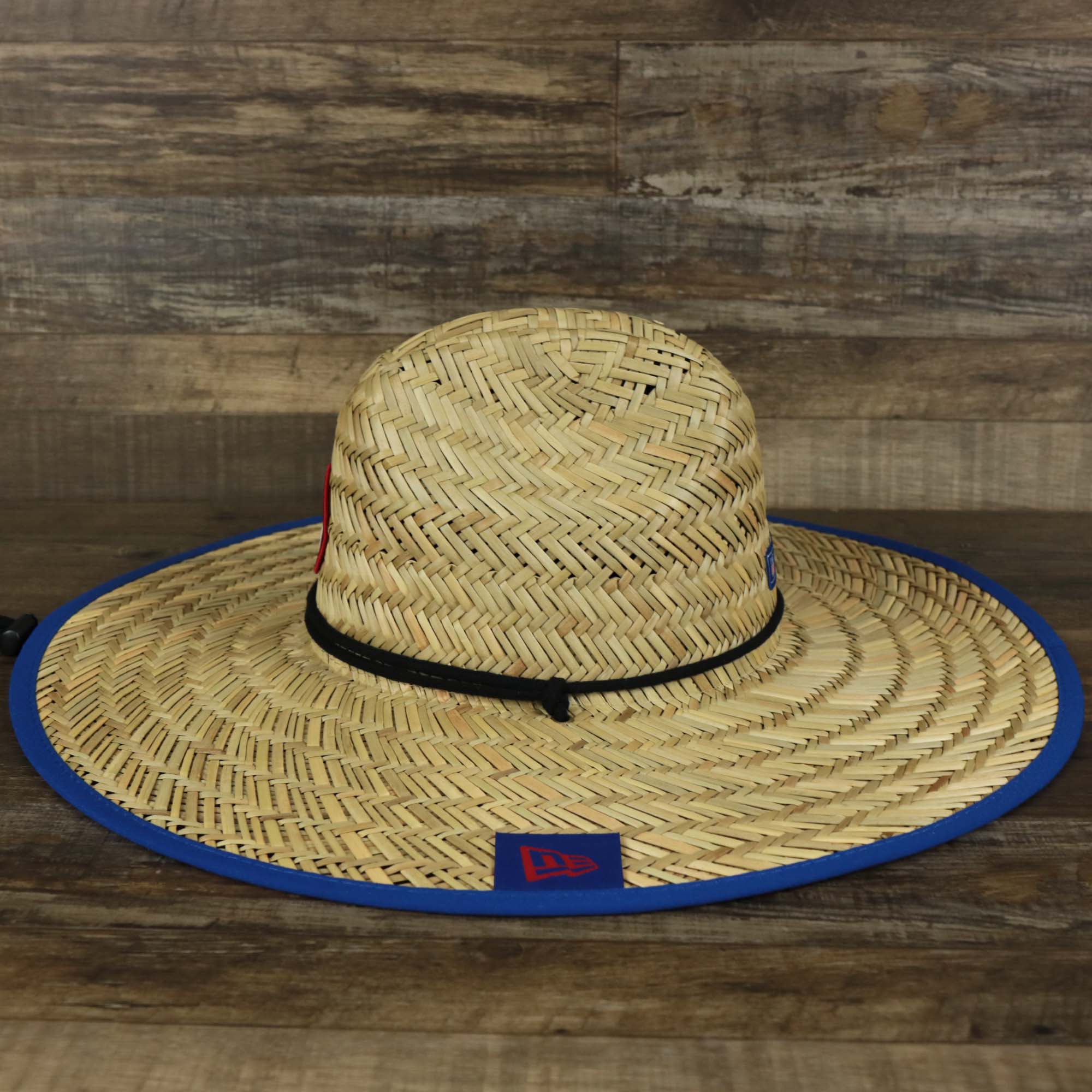 New York Giants On Field 2021/2022 Summer Training Straw Hat | New Era OSFM