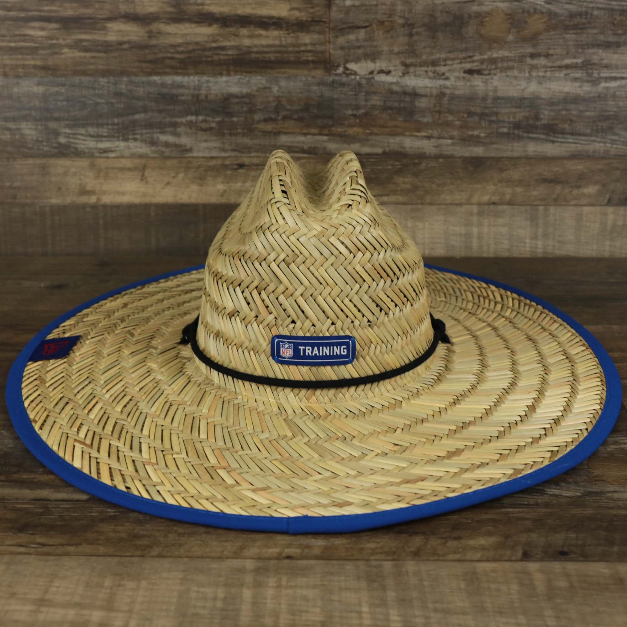 New York Giants On Field 2021/2022 Summer Training Straw Hat | New Era OSFM