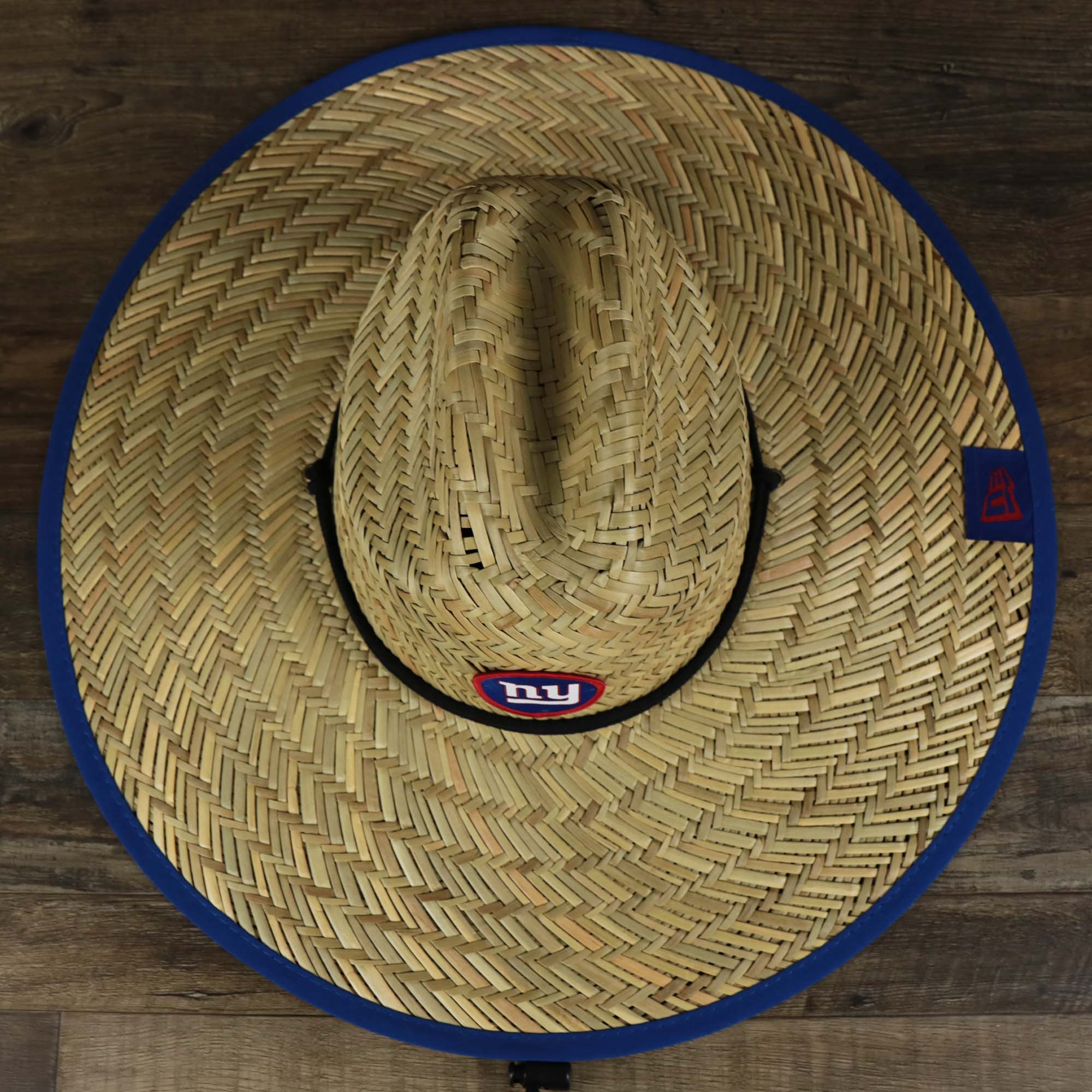 New York Giants On Field 2021/2022 Summer Training Straw Hat | New Era OSFM