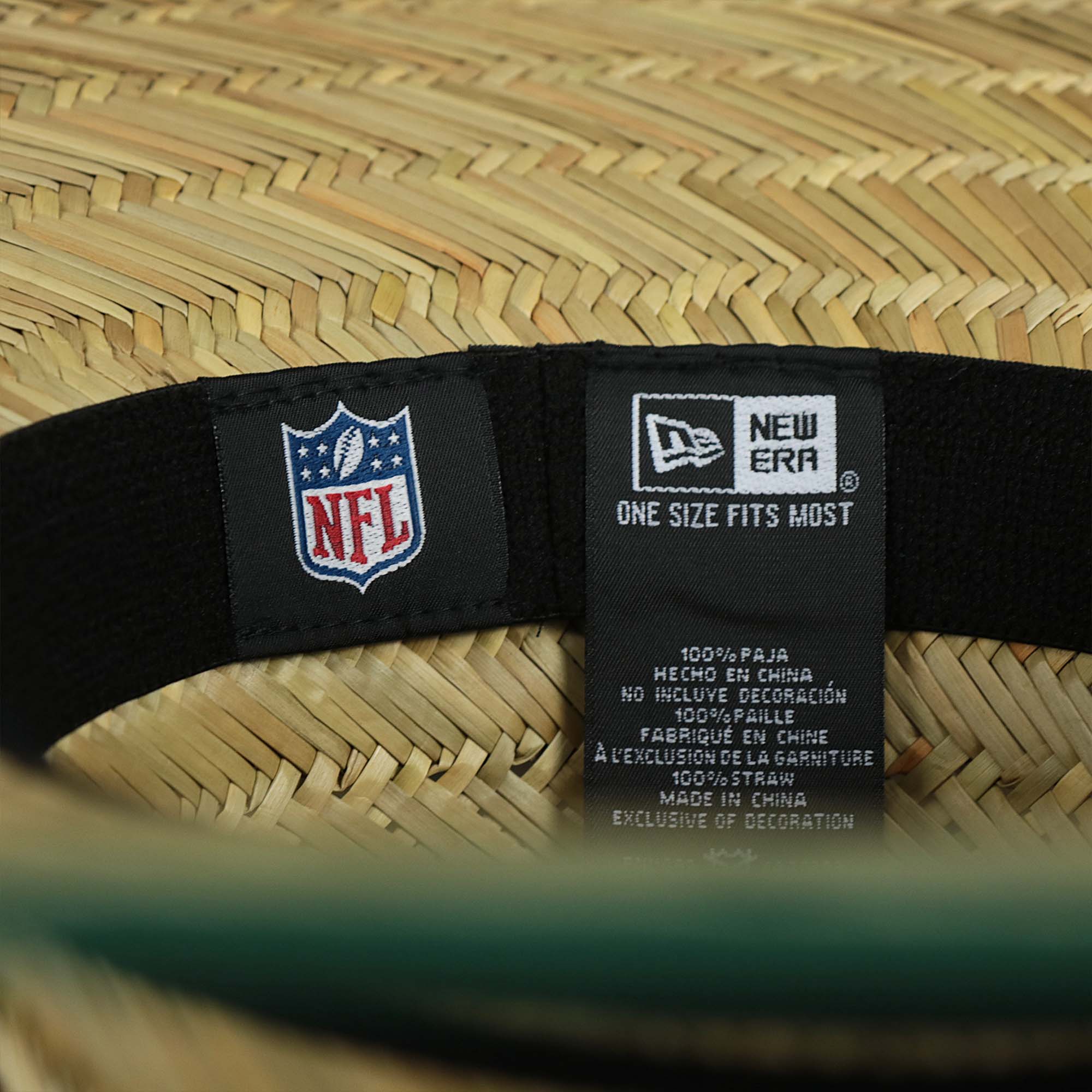 New York Jets On Field 2022 Summer Training Straw Hat | New Era OSFM