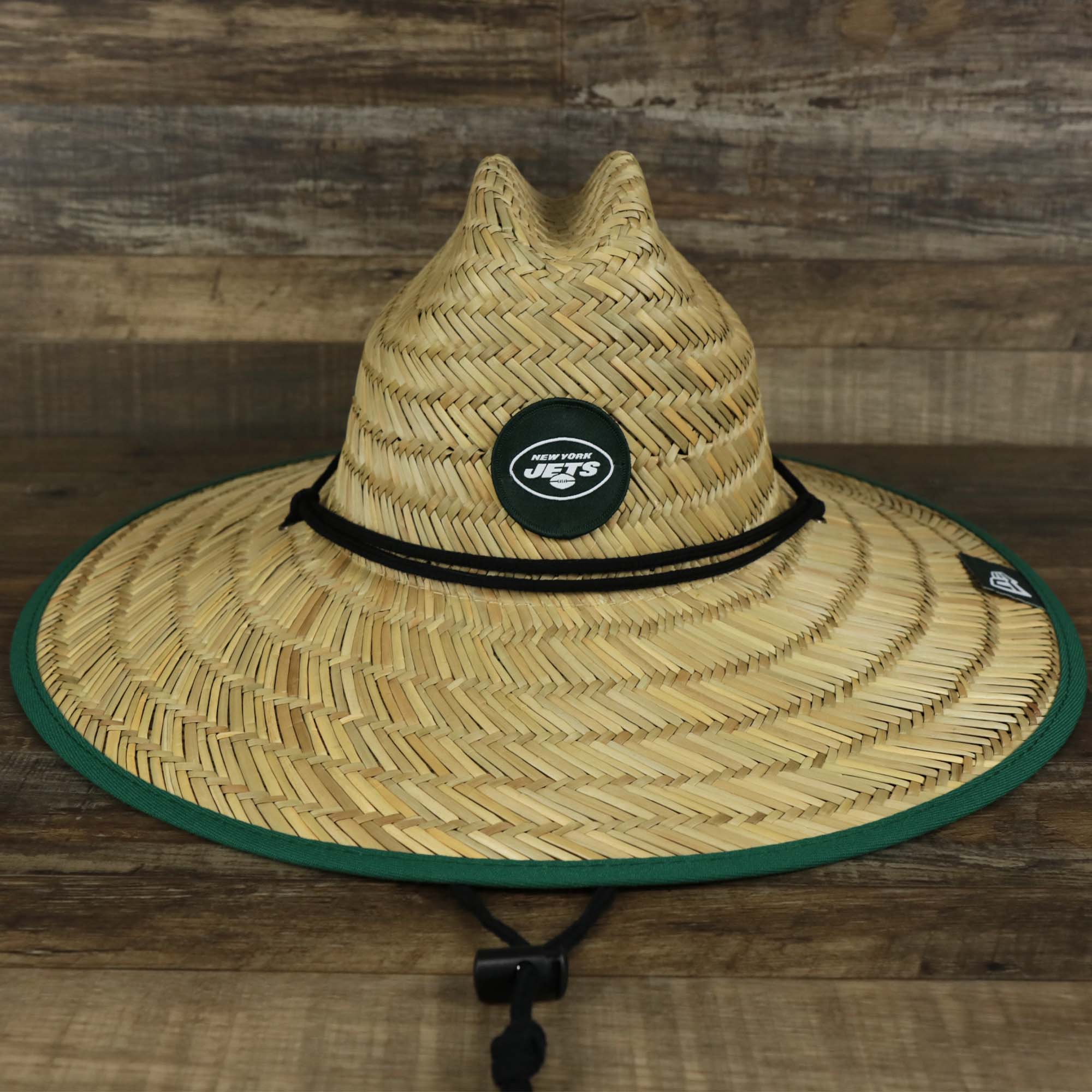 New York Jets On Field 2022 Summer Training Straw Hat | New Era OSFM