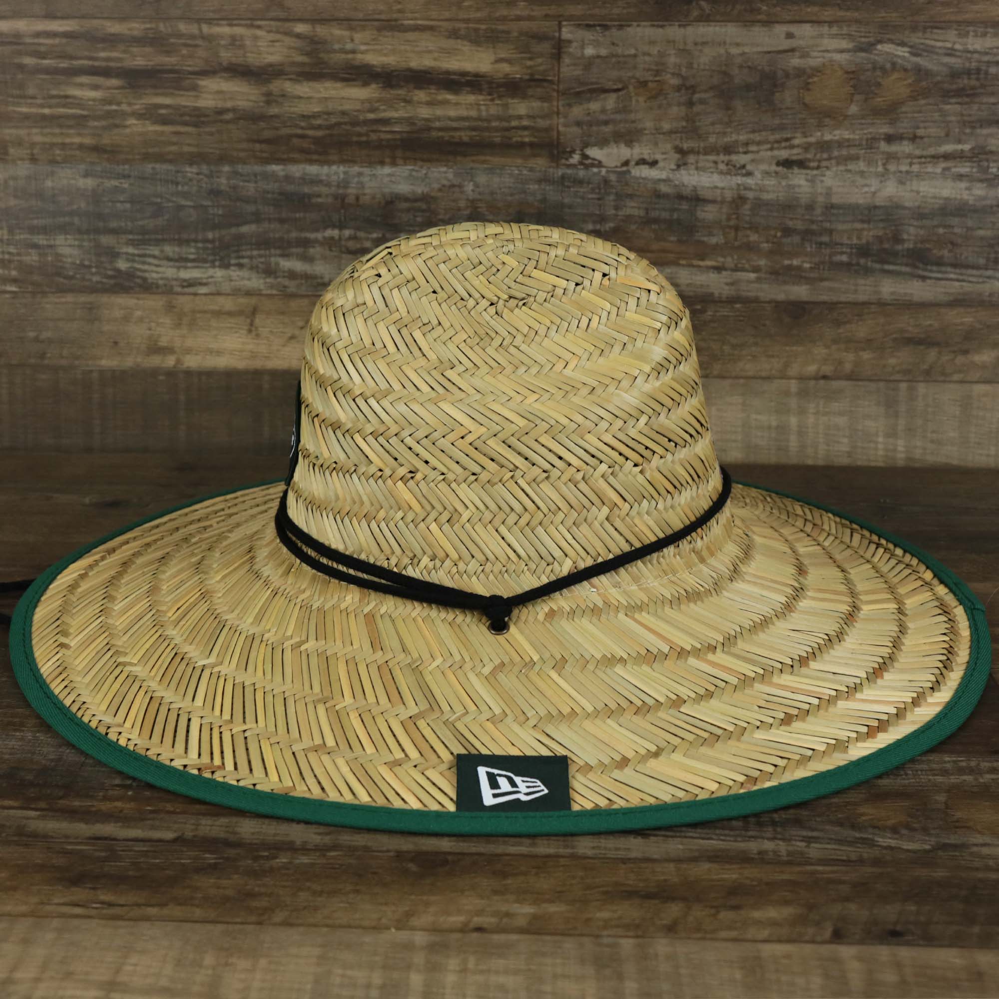 New York Jets On Field 2022 Summer Training Straw Hat | New Era OSFM