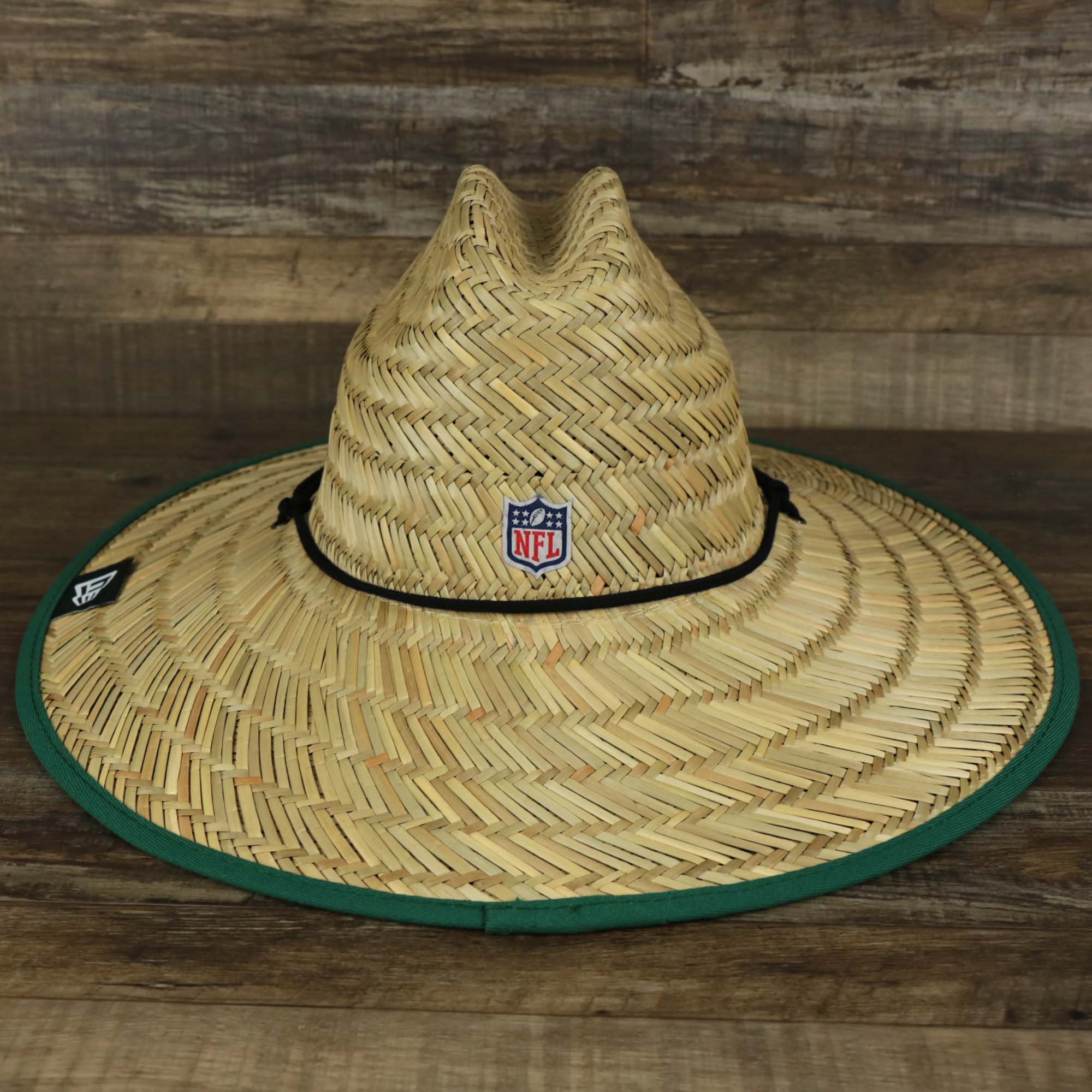 New York Jets On Field 2022 Summer Training Straw Hat | New Era OSFM