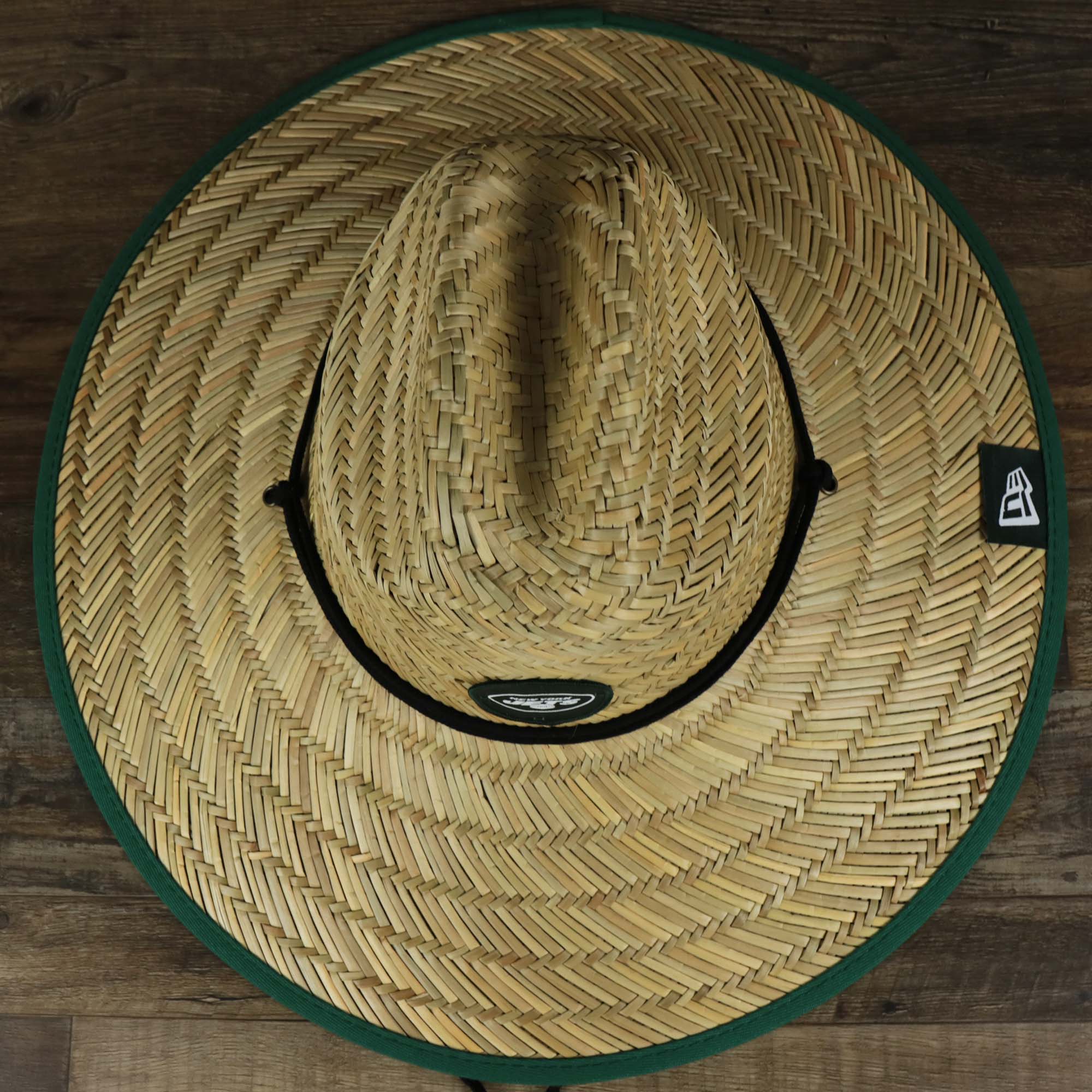 New York Jets On Field 2022 Summer Training Straw Hat | New Era OSFM