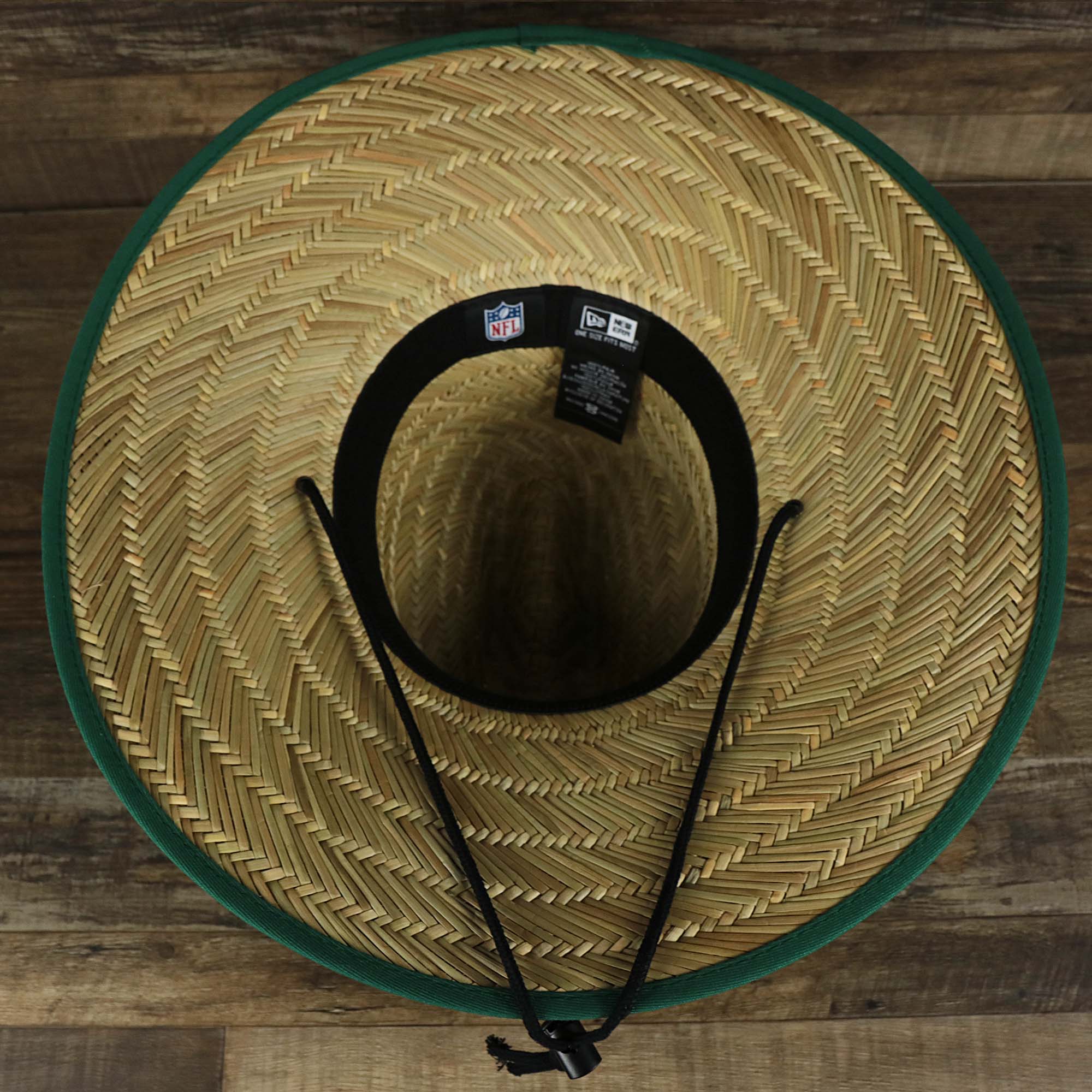 New York Jets On Field 2022 Summer Training Straw Hat | New Era OSFM