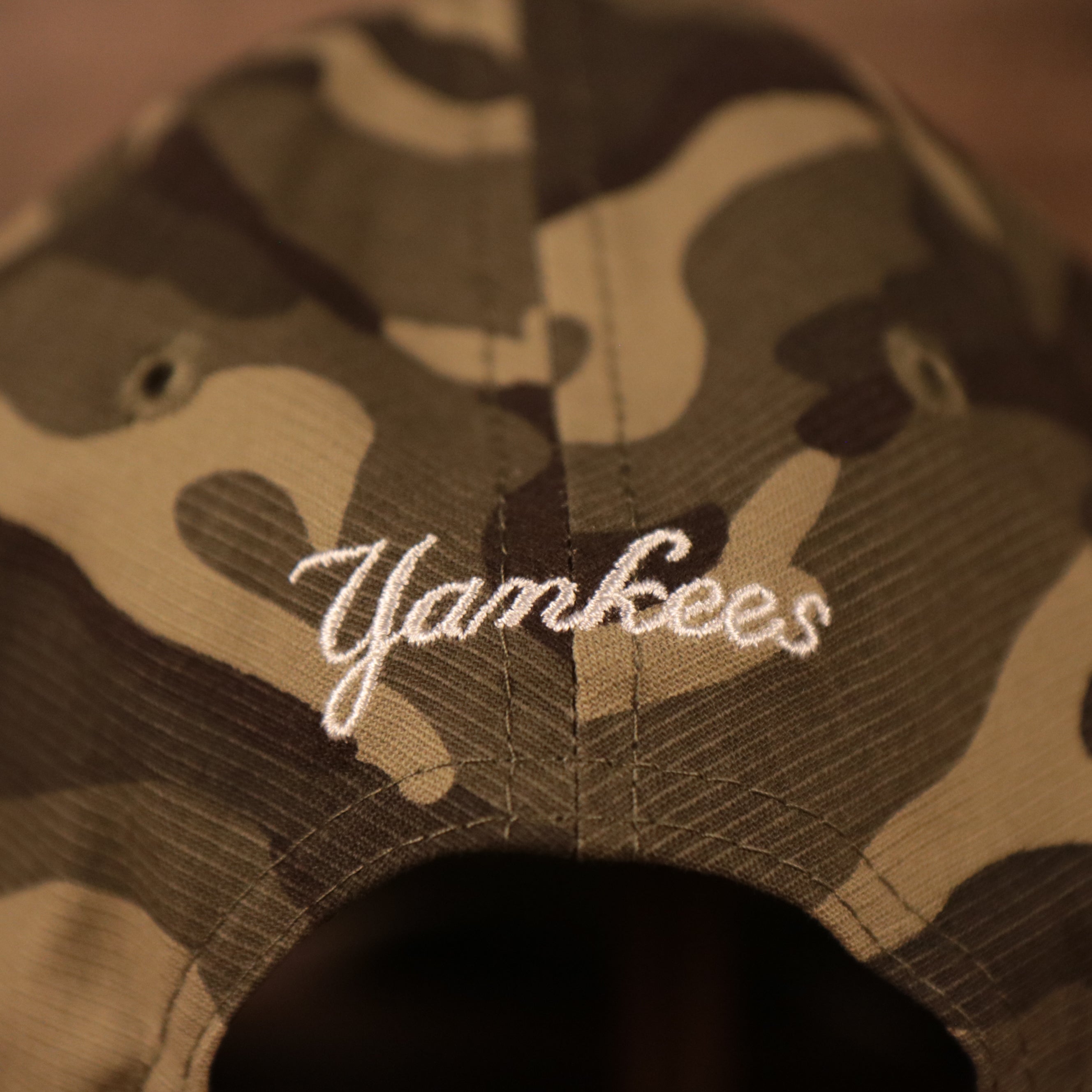 New York Yankees 2021 Armed Forces Day 920 Dad Hat | Woodland Camo 2021 Yankees Military Hat | 920 Dad Hat