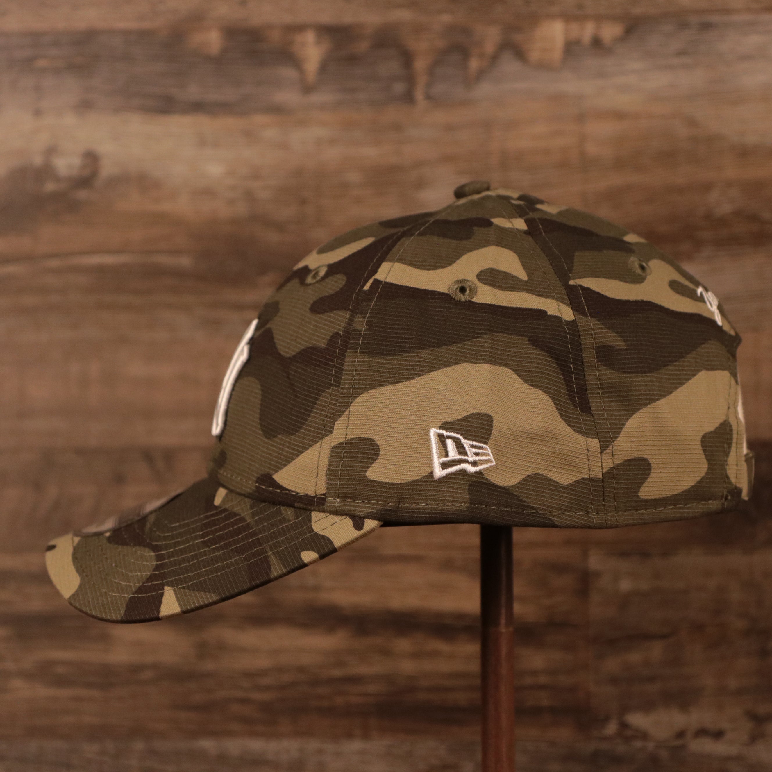 New York Yankees 2021 Armed Forces Day 920 Dad Hat | Woodland Camo 2021 Yankees Military Hat | 920 Dad Hat