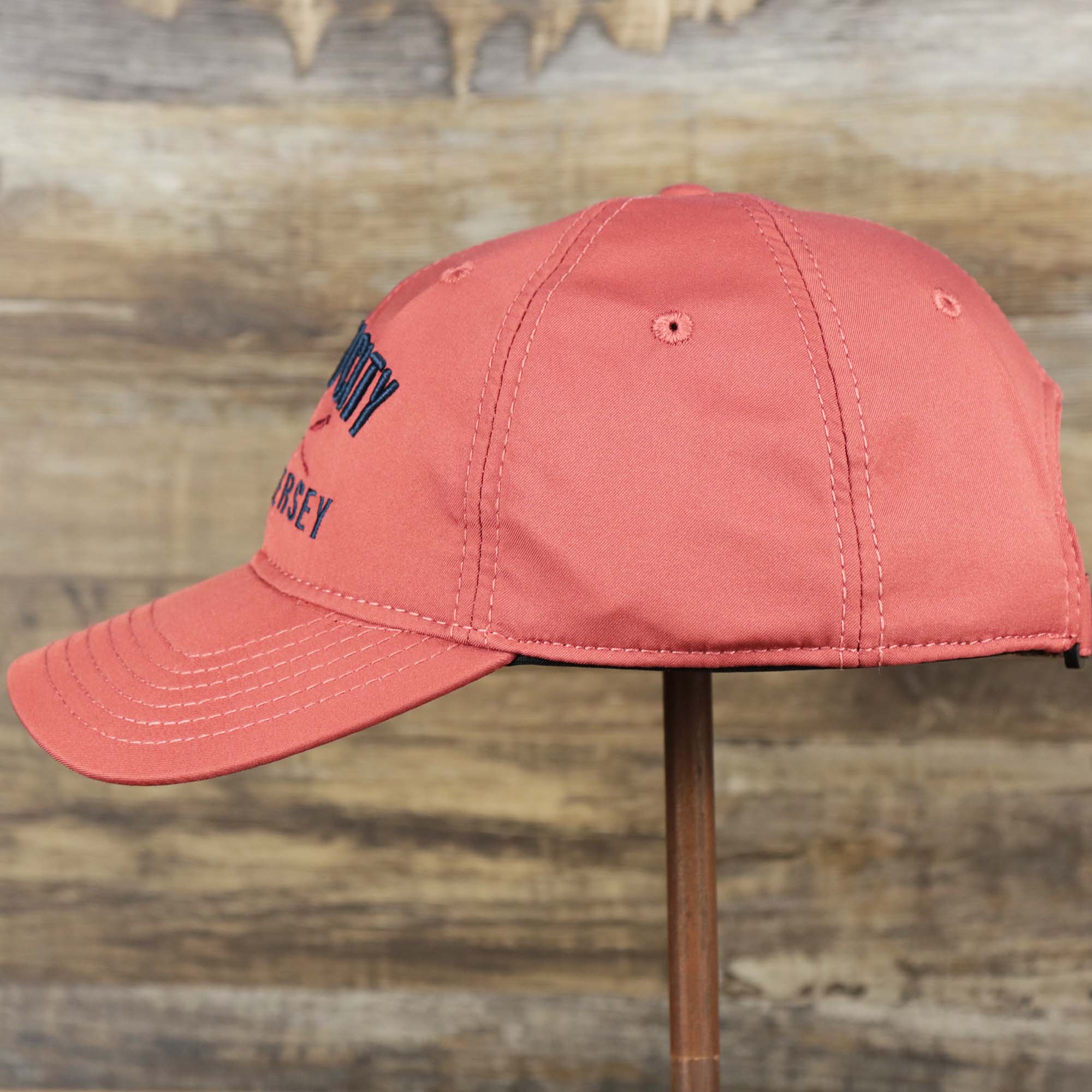 Ocean City New Jersey Boat Oars Dad Hat | League Legacy Red