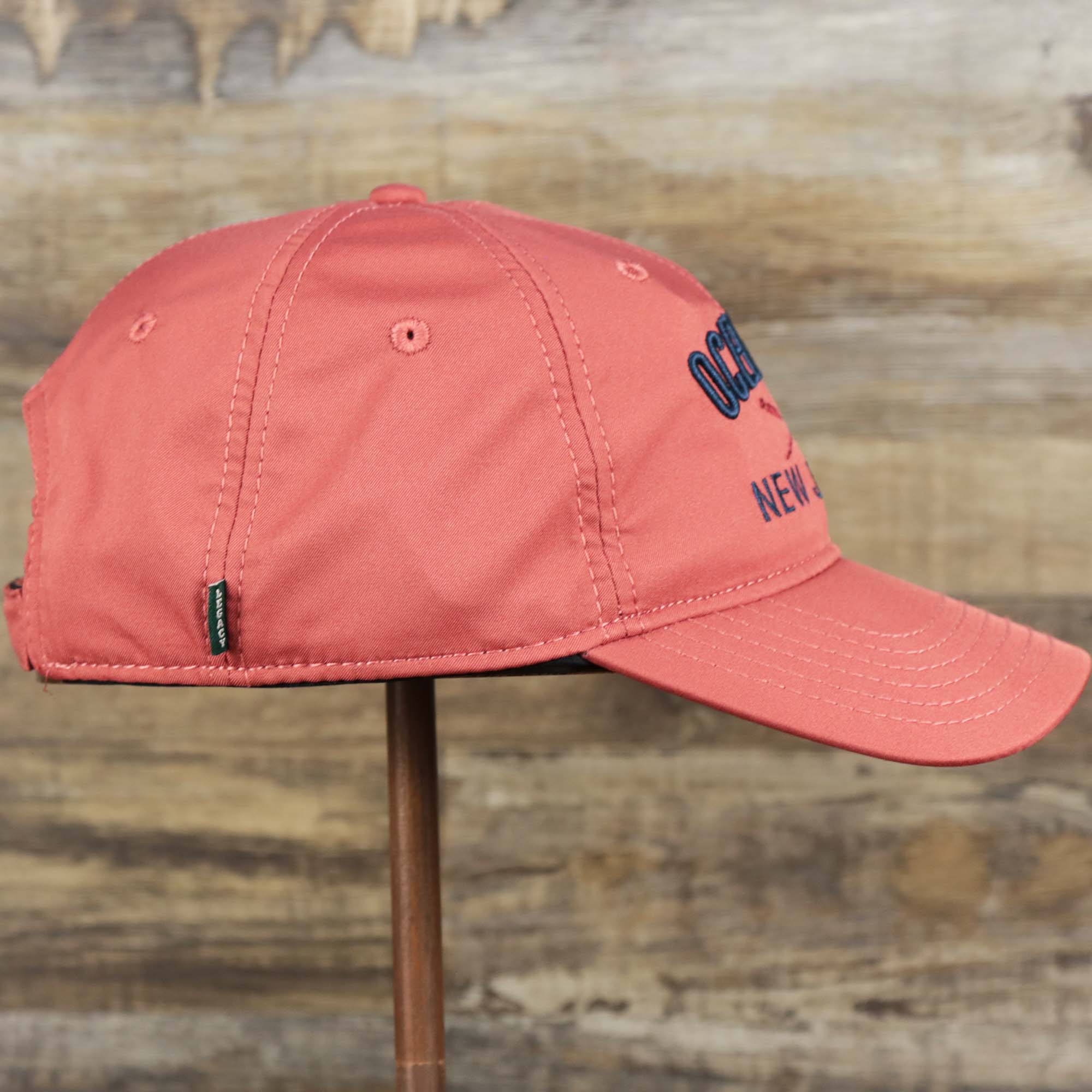 Ocean City New Jersey Boat Oars Dad Hat | League Legacy Red