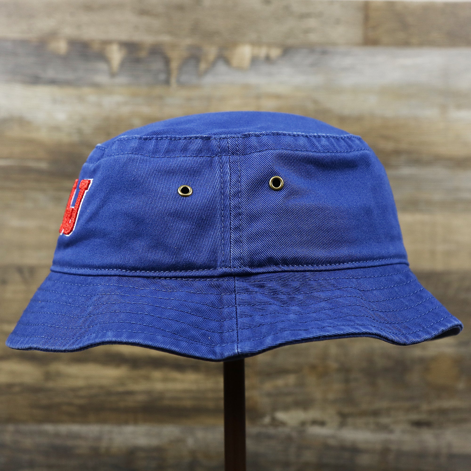 Ocean City New Jersey OCNJ Wordmark Bucket Hat | Royal Blue Bucket Hat