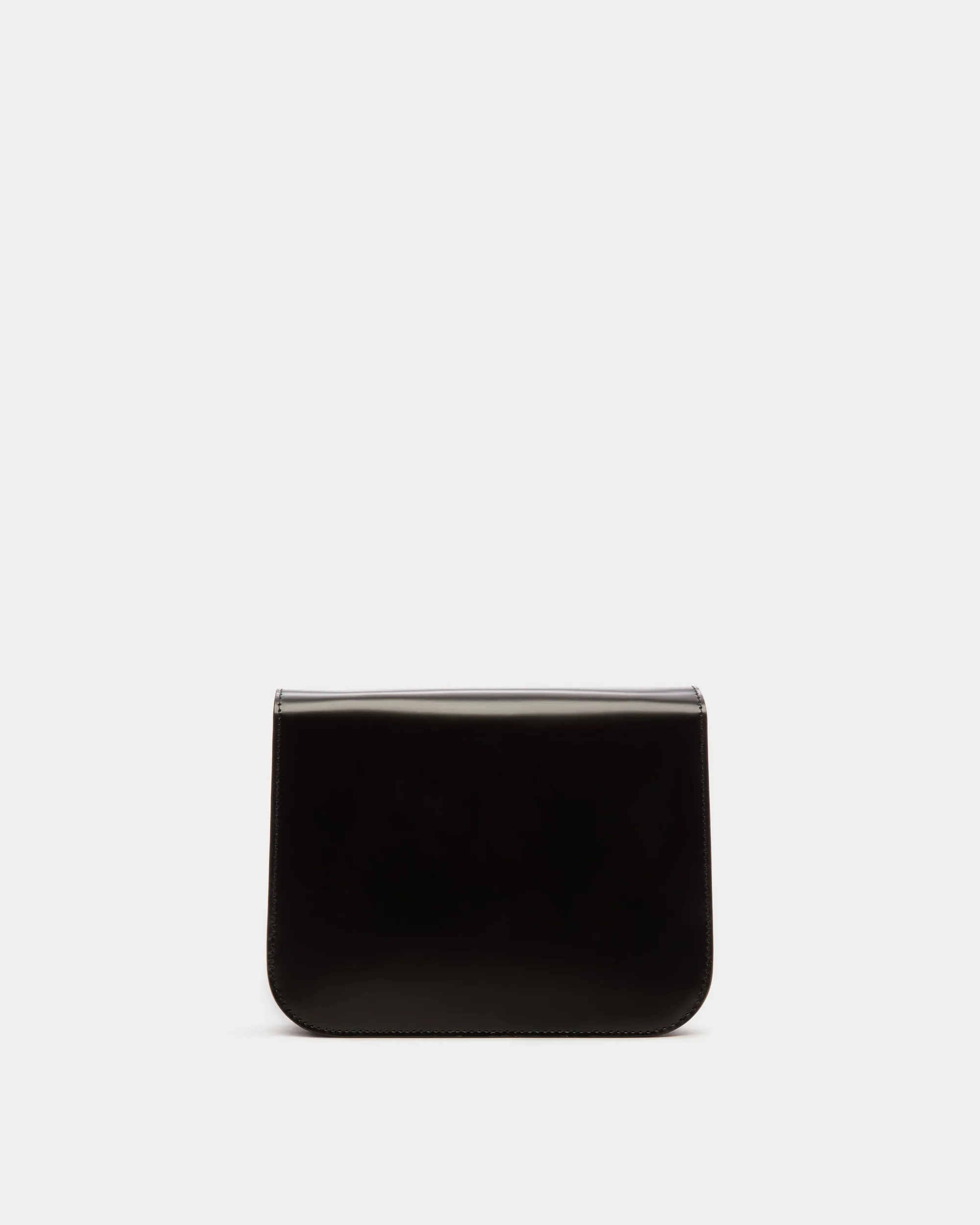 Ollam Crossbody Bag in Black Brushed Leather