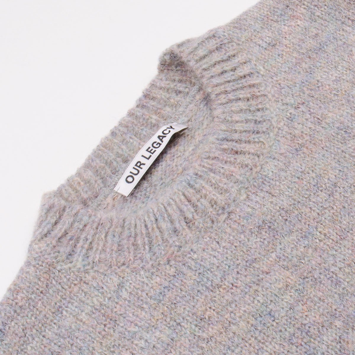 Our Legacy - Base Roundneck Sweater - Rainbow Tweed