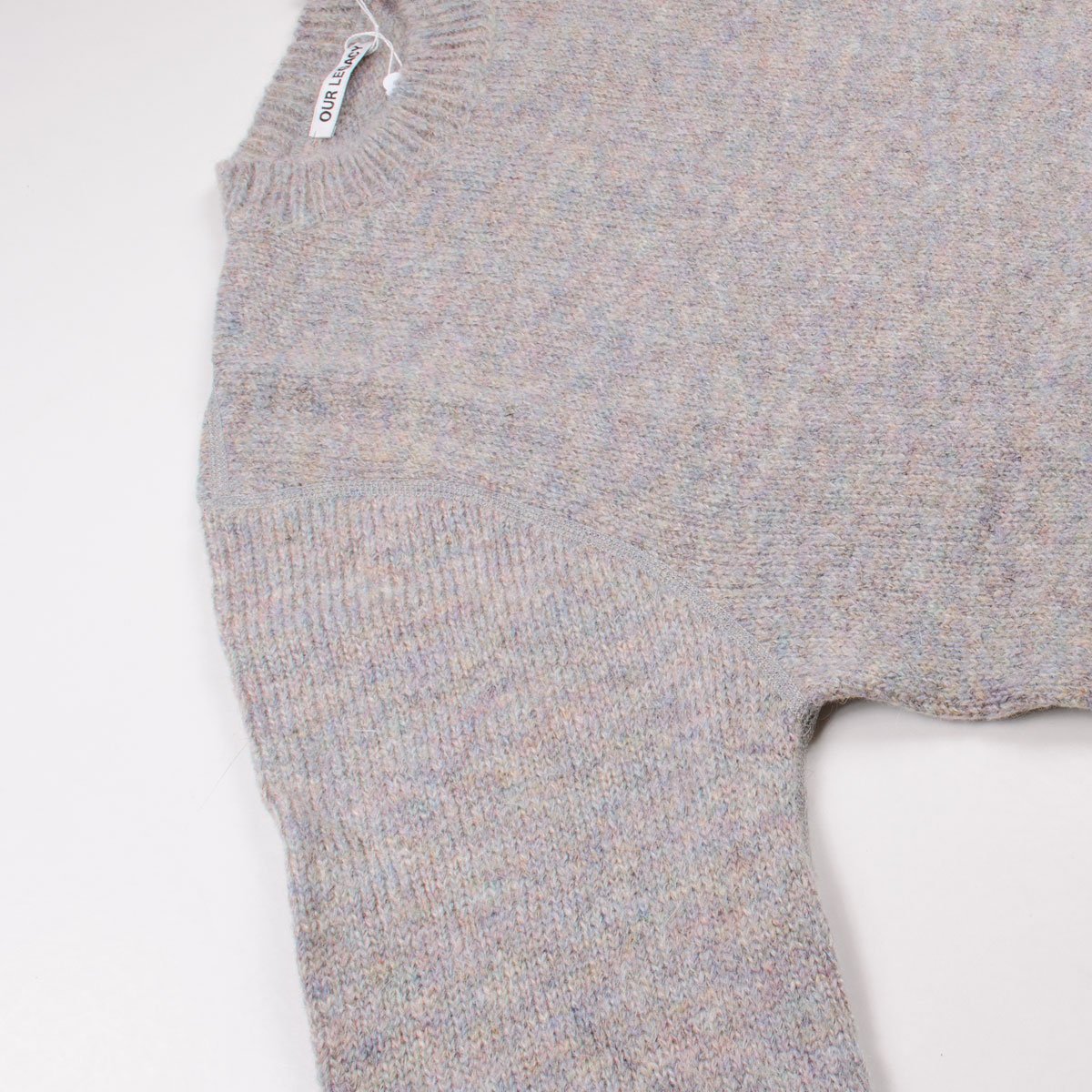 Our Legacy - Base Roundneck Sweater - Rainbow Tweed