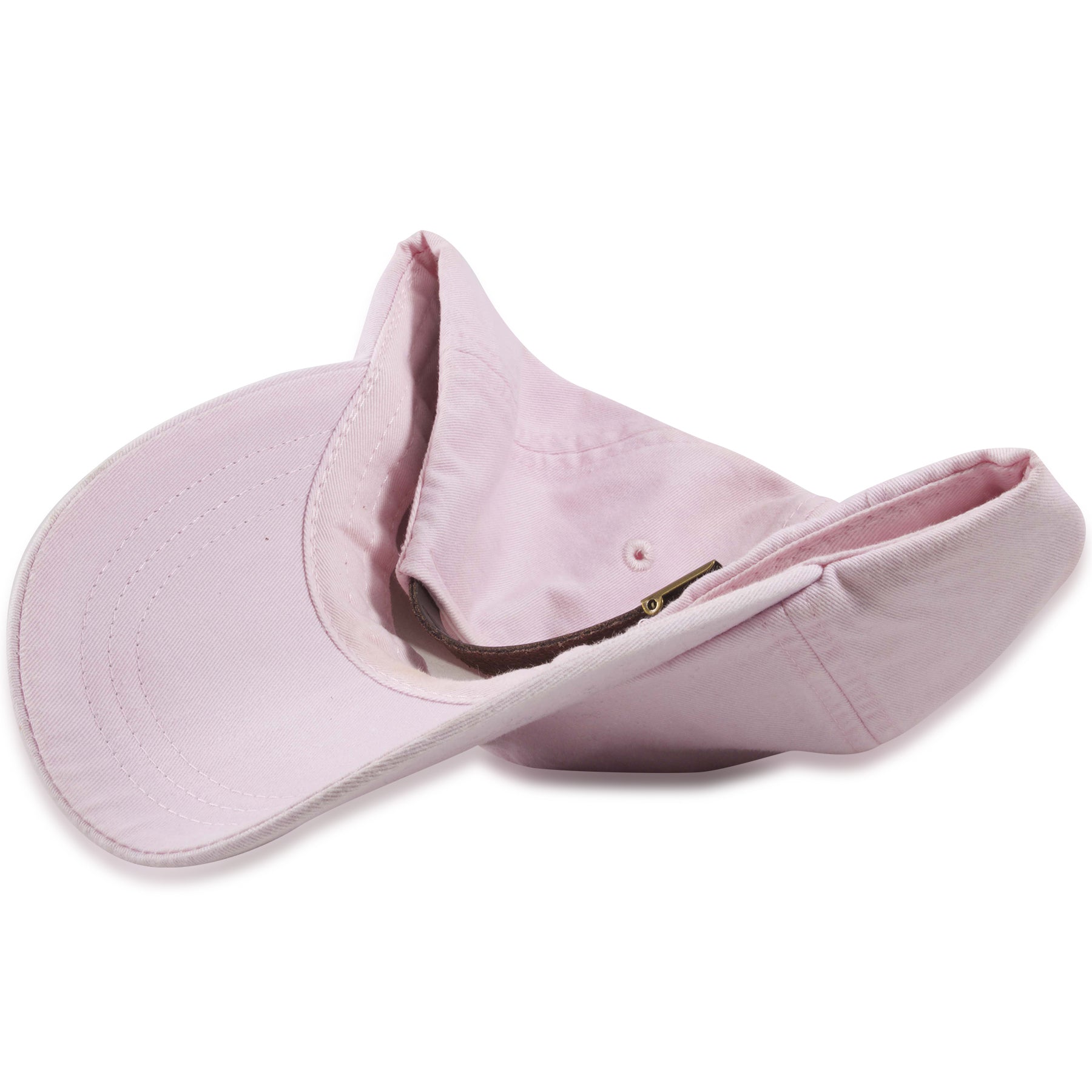 Pale Pink Blank Adjustable Cotton Baseball Cap