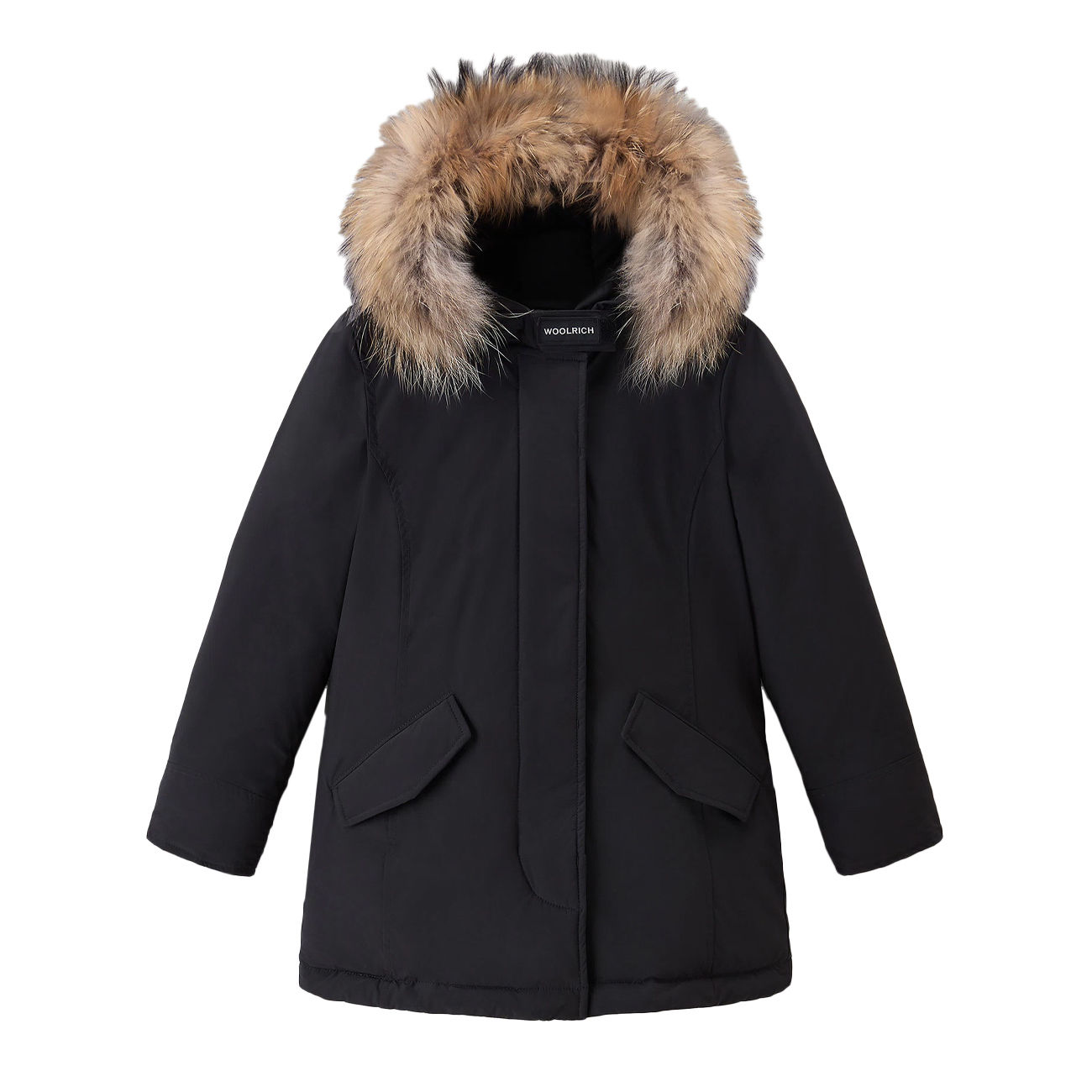 PARKA LUXURY ARTIC RACCOON Bimba Nero