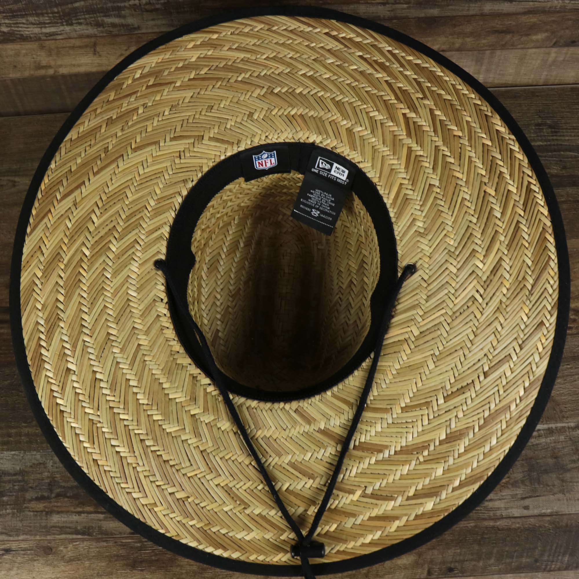 Philadelphia Eagles On Field 2022 Summer Training Straw Hat | New Era OSFM