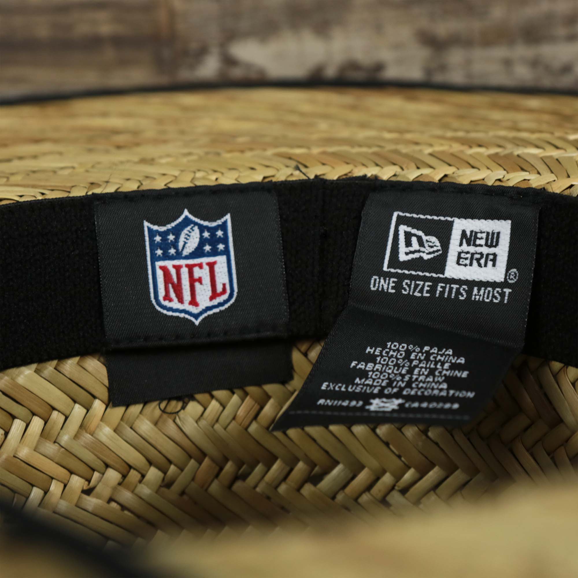 Philadelphia Eagles On Field 2022 Summer Training Straw Hat | New Era OSFM