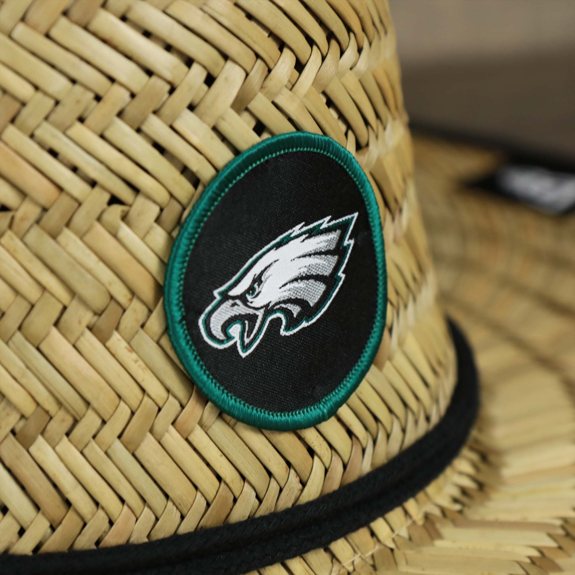 Philadelphia Eagles On Field 2022 Summer Training Straw Hat | New Era OSFM