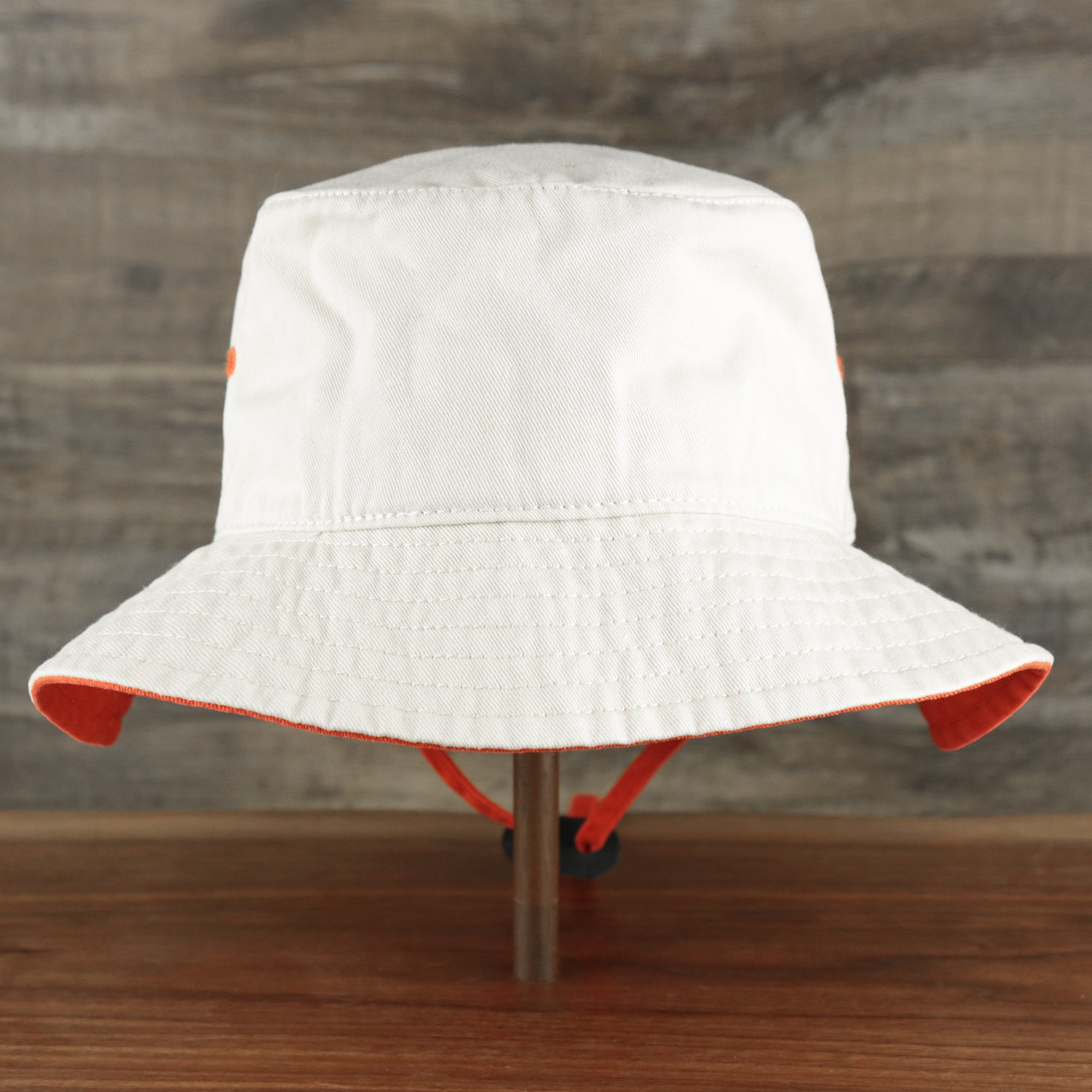 Philadelphia Flyers Logo Orange Undervisor Bucket Hat | Natural Bucket Hat